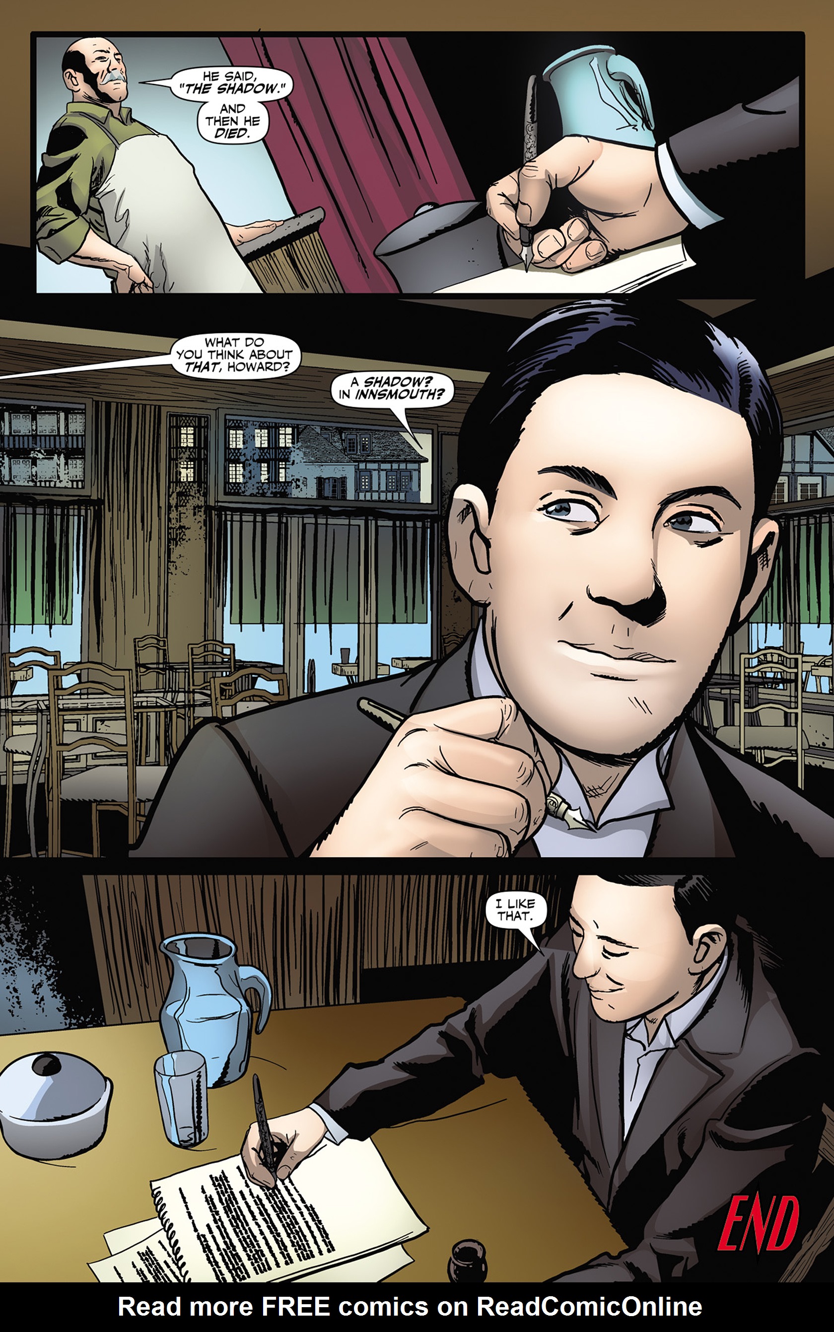 Read online The Shadow Over Innsmouth comic -  Issue # Full - 33