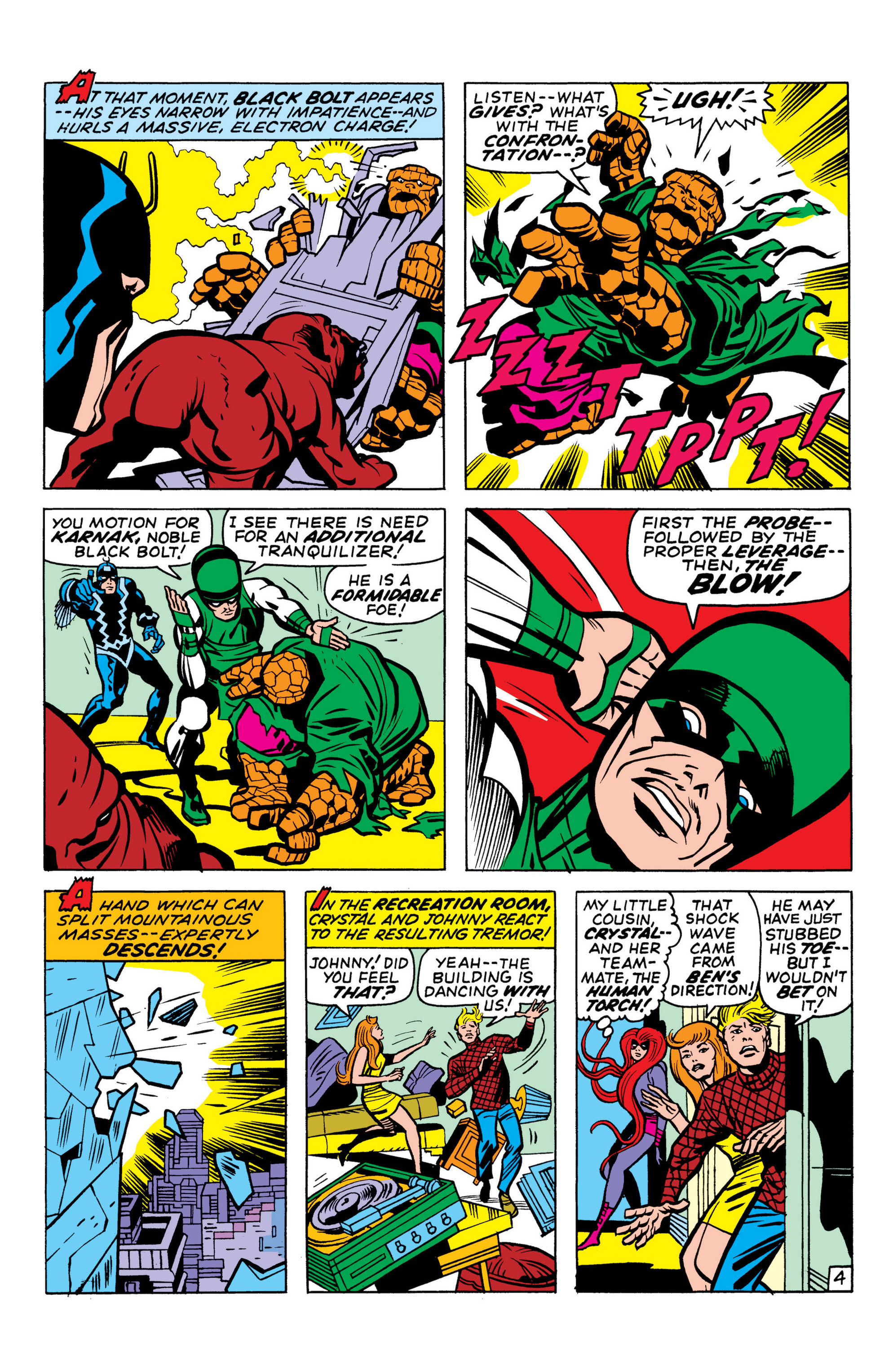 Read online Marvel Masterworks: The Inhumans comic -  Issue # TPB 1 (Part 1) - 84