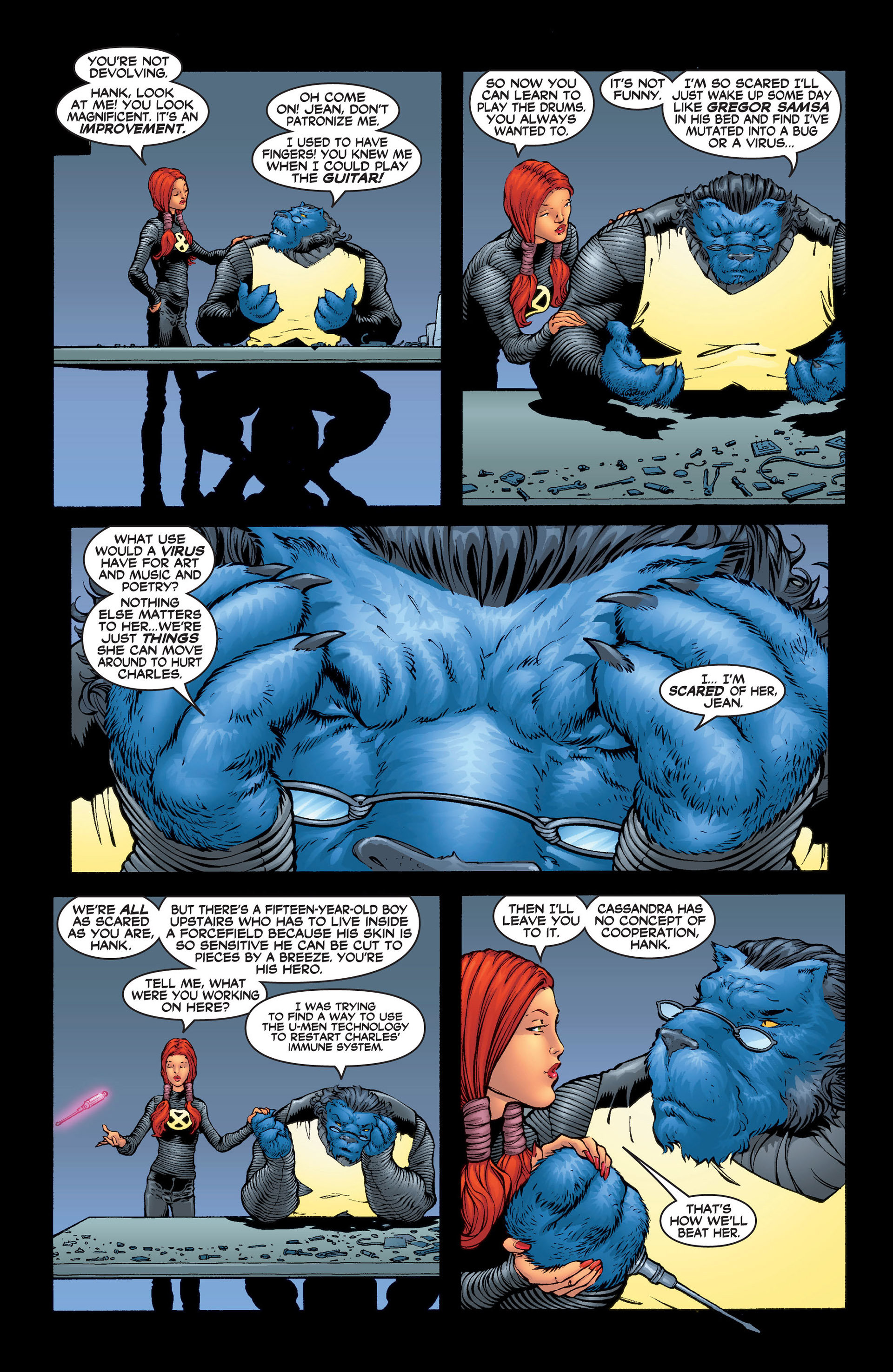 Read online New X-Men (2001) comic -  Issue #122 - 19
