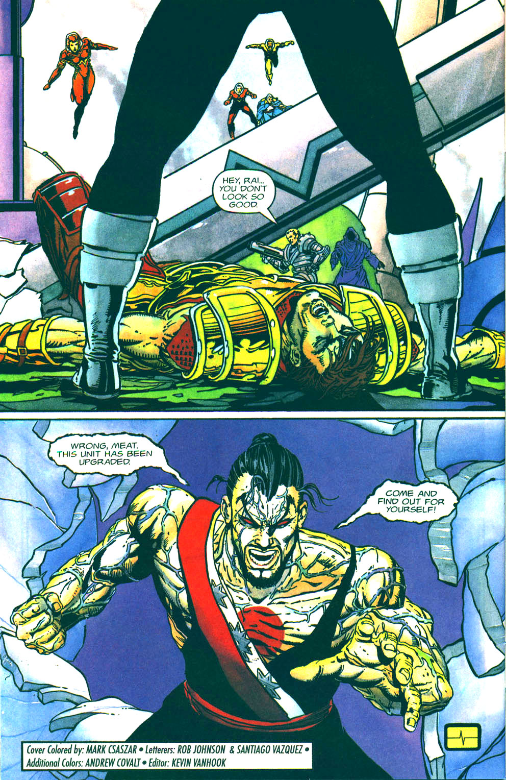 Read online Magnus Robot Fighter (1991) comic -  Issue #37 - 22