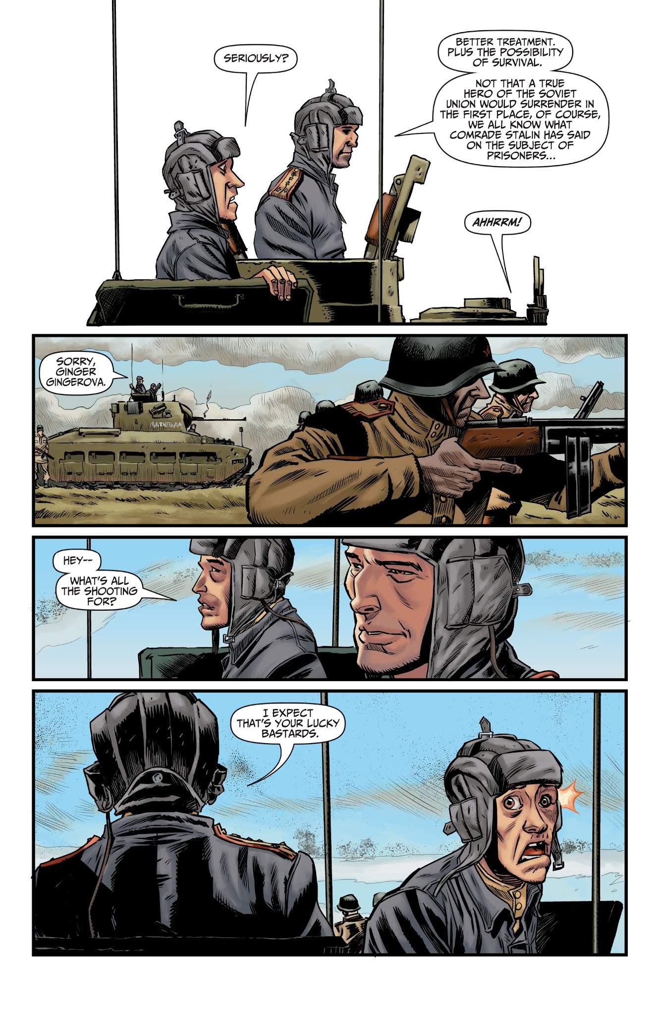 Read online World of Tanks II: Citadel comic -  Issue #4 - 9