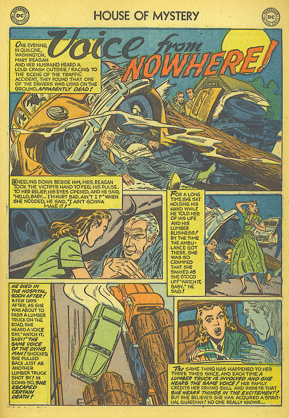 Read online House of Mystery (1951) comic -  Issue #23 - 27