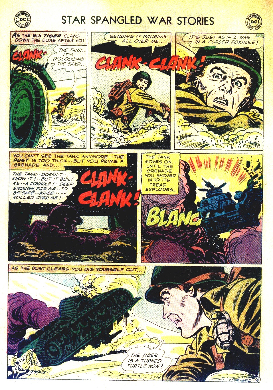 Read online Star Spangled War Stories (1952) comic -  Issue #50 - 6