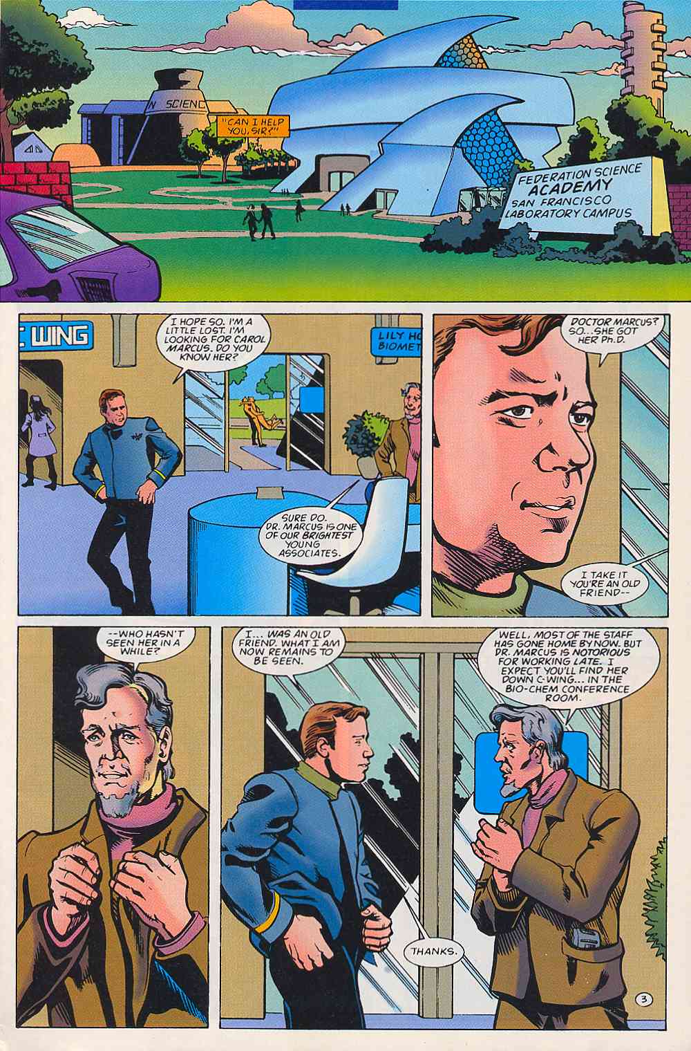 Read online Star Trek (1989) comic -  Issue #74 - 4