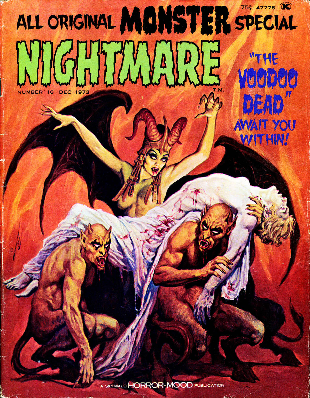 Read online Nightmare (1970) comic -  Issue #16 - 1