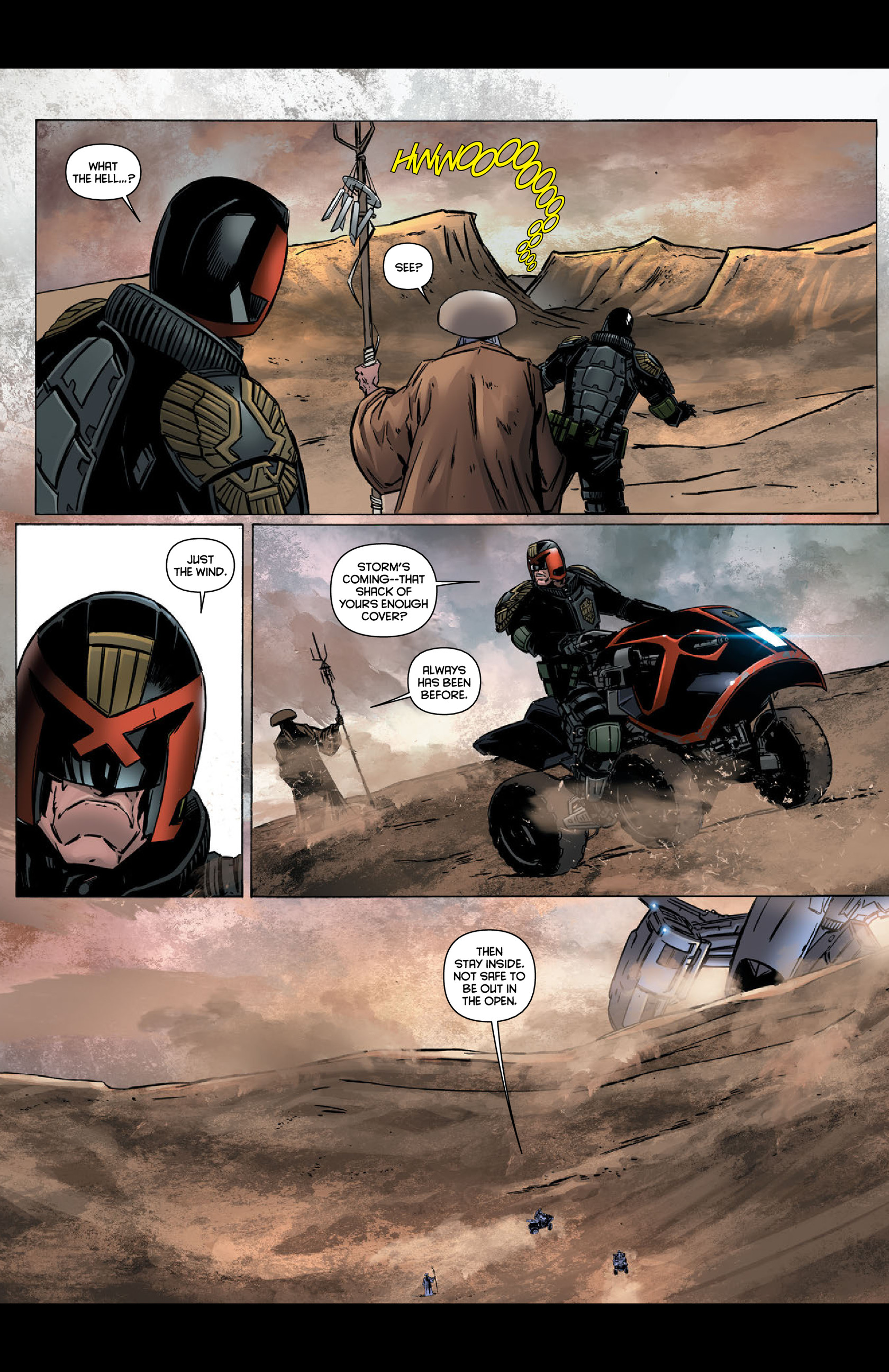 Read online Dredd: Dust comic -  Issue #1 - 29