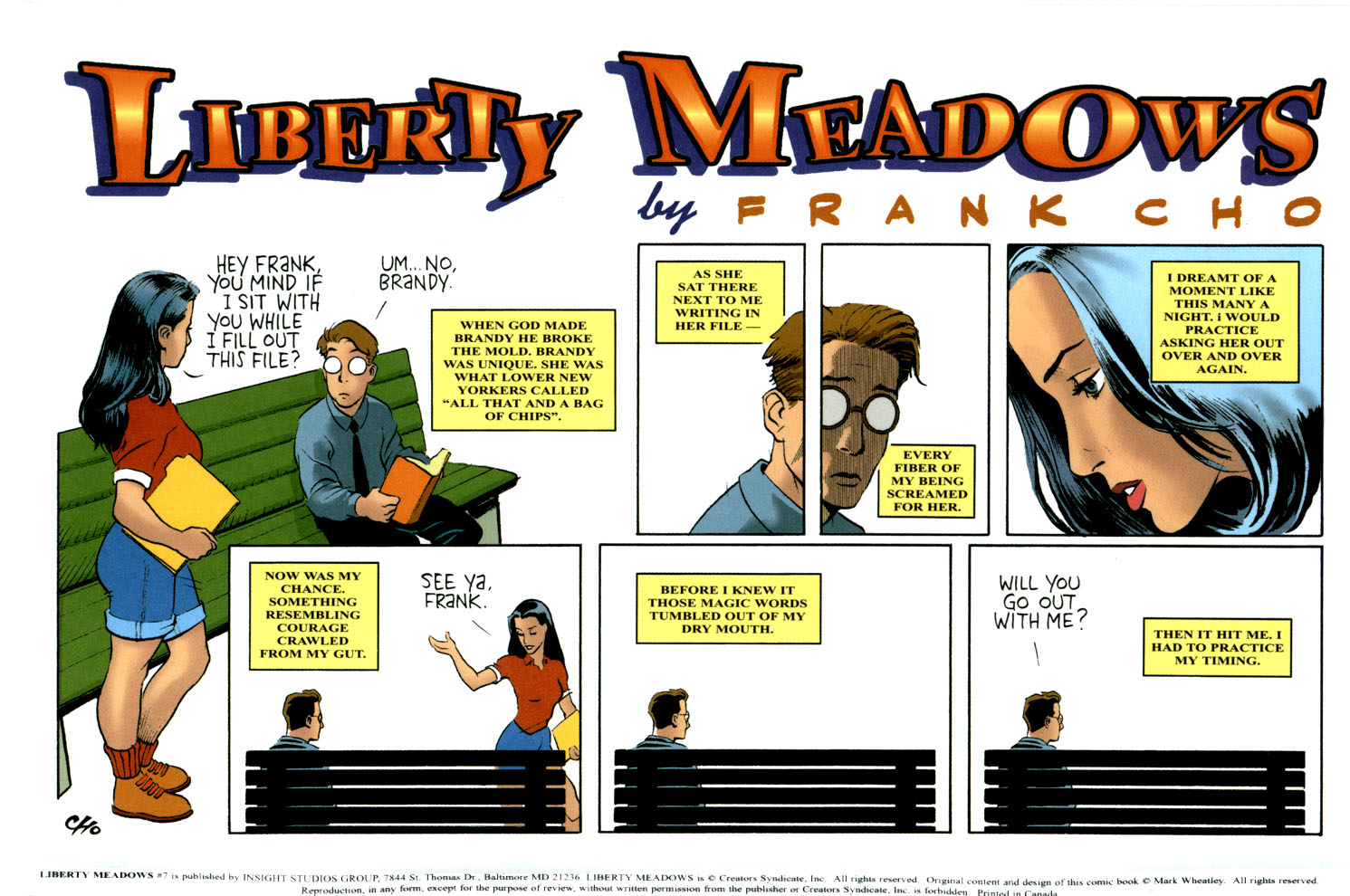 Read online Liberty Meadows comic -  Issue #7 - 2