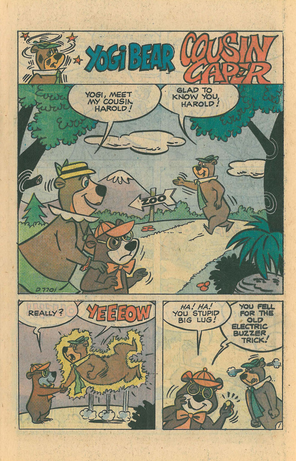 Read online Yogi Bear (1970) comic -  Issue #33 - 15