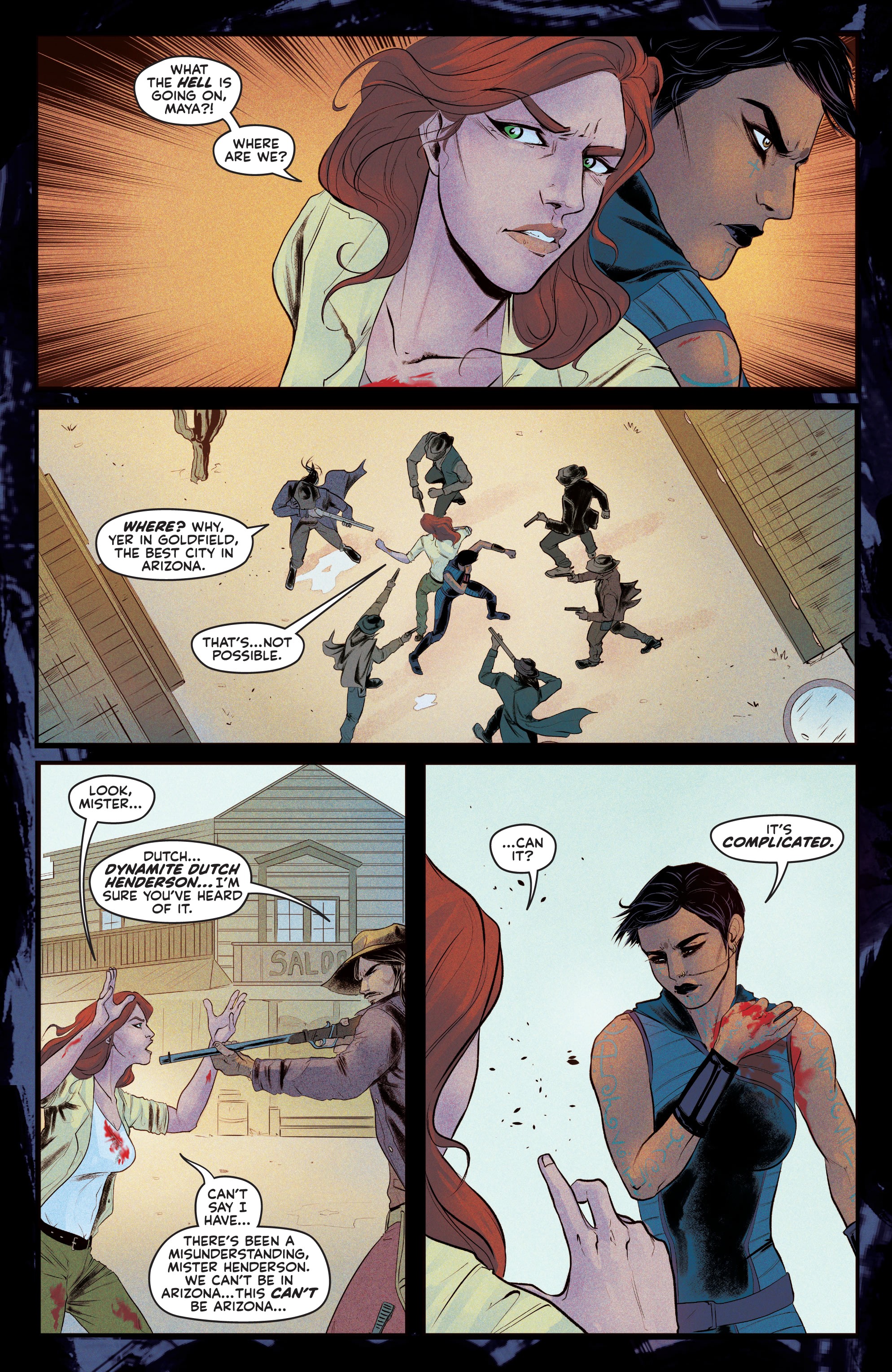 Read online Artemis and the Assassin comic -  Issue #3 - 8