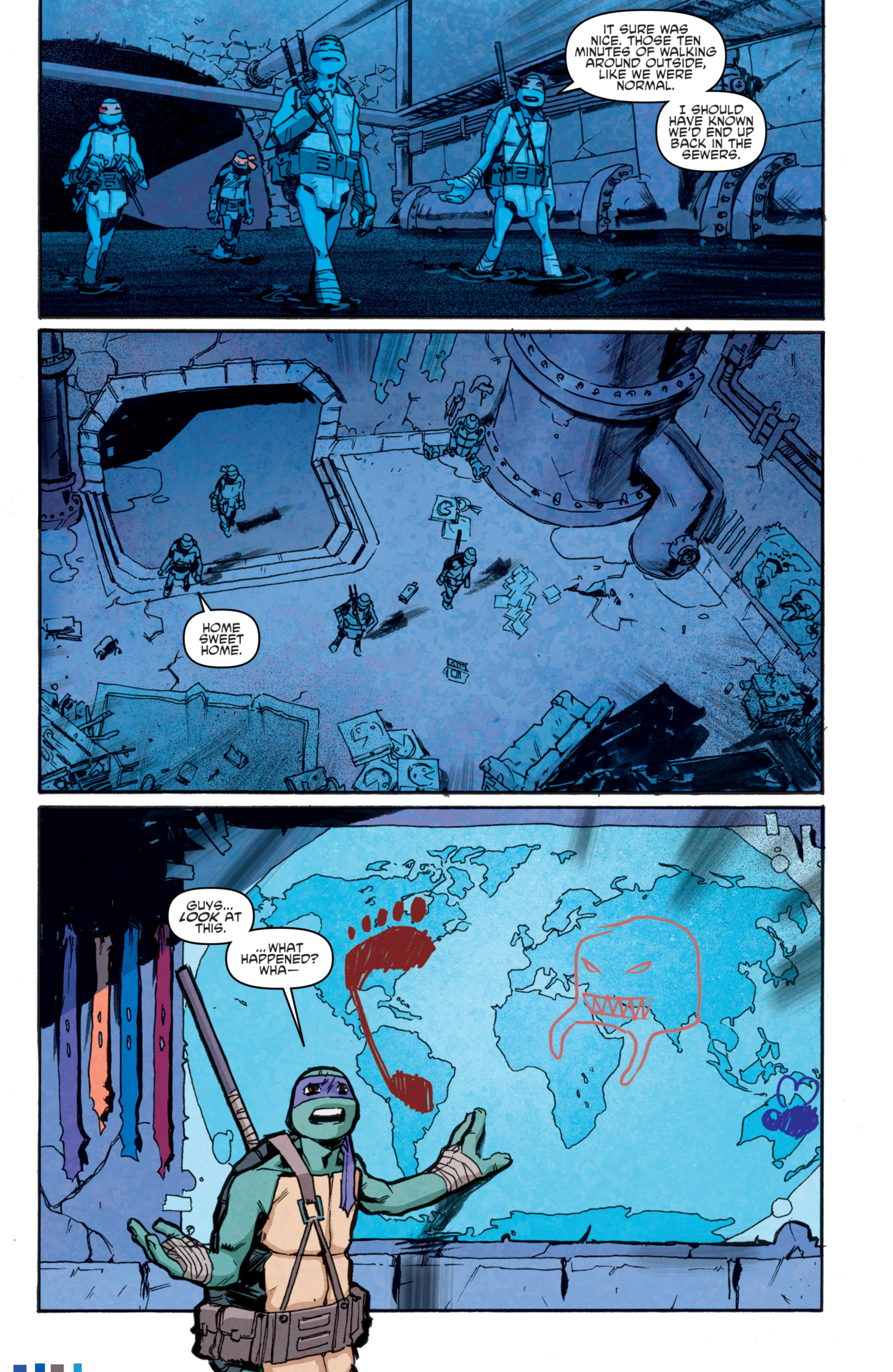 Read online Teenage Mutant Ninja Turtles: Turtles in Time comic -  Issue #4 - 8