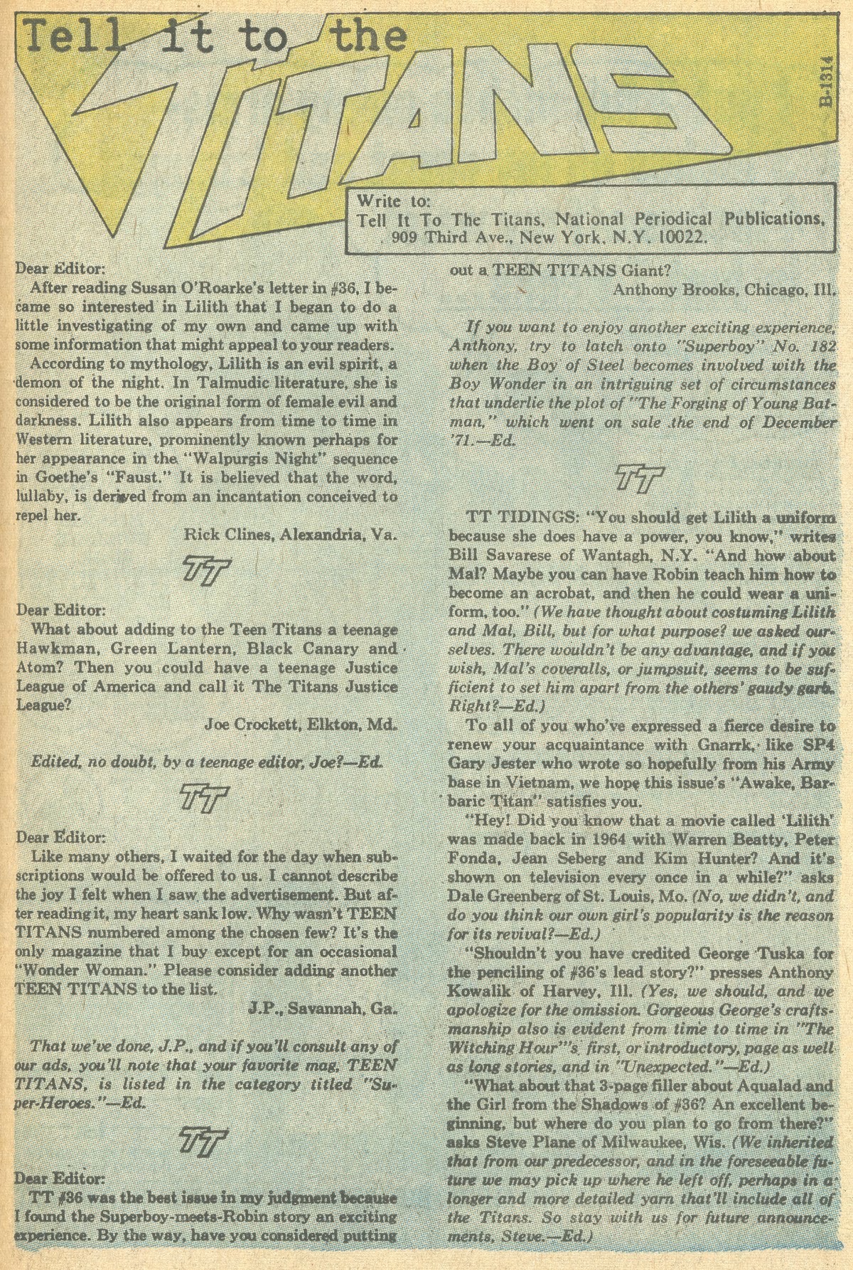 Read online Teen Titans (1966) comic -  Issue #39 - 49