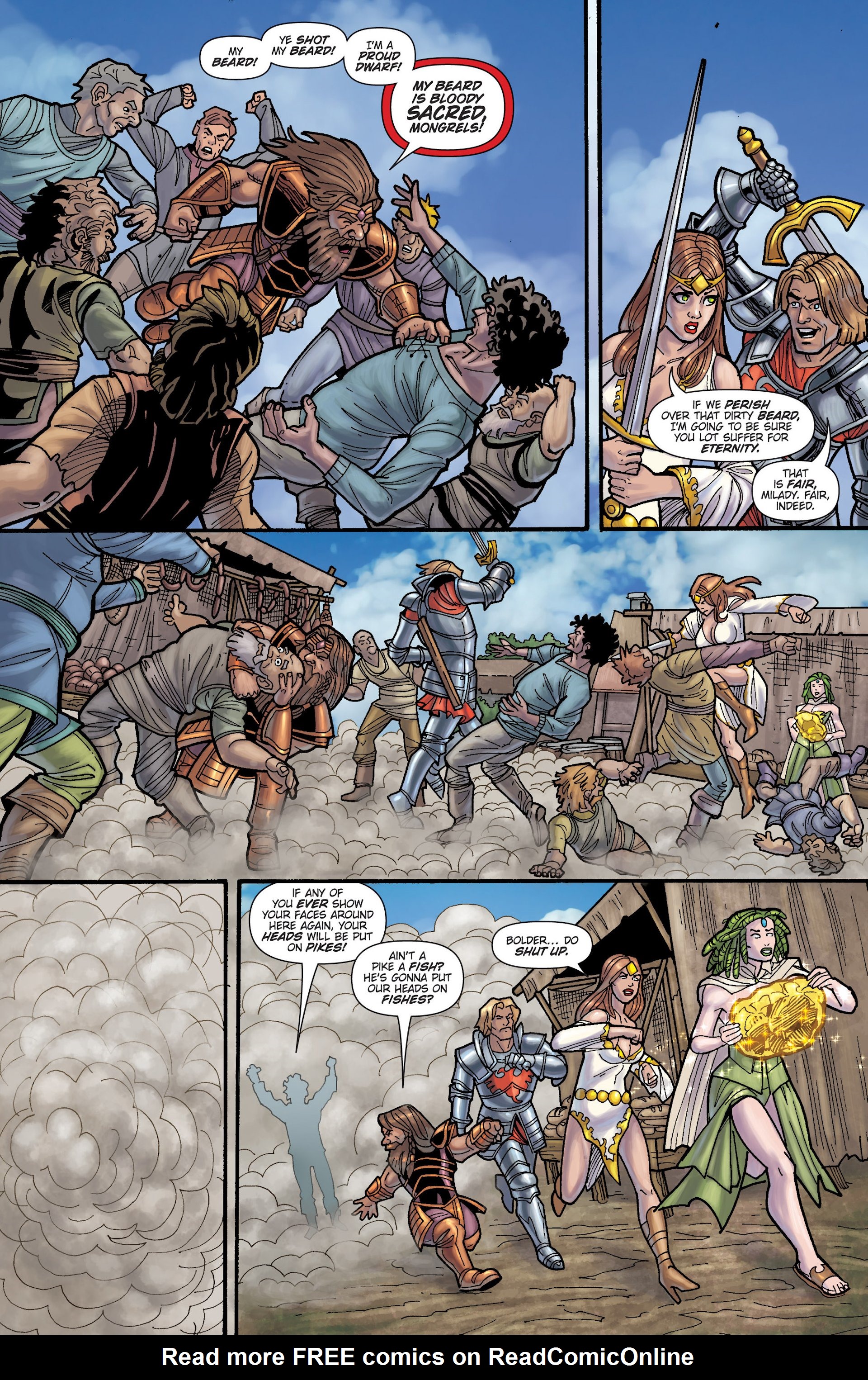 Read online Grimm Fairy Tales presents Quest comic -  Issue #2 - 13