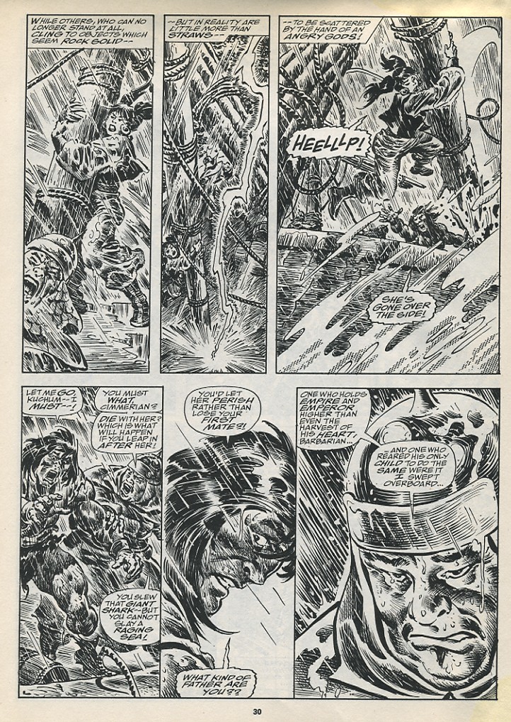 Read online The Savage Sword Of Conan comic -  Issue #194 - 32