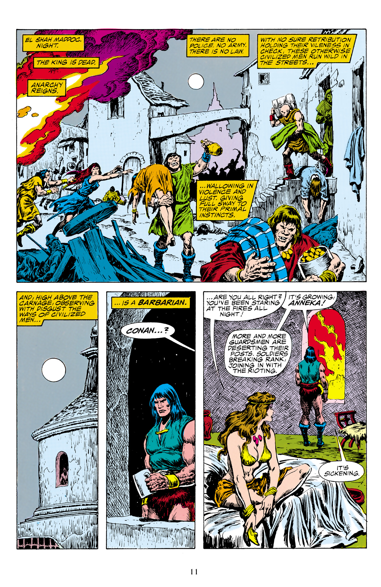Read online The Chronicles of Conan comic -  Issue # TPB 25 (Part 1) - 12