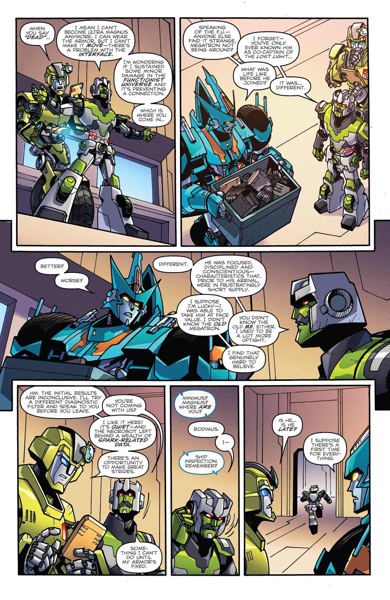 Read online Transformers: Lost Light comic -  Issue #7 - 8