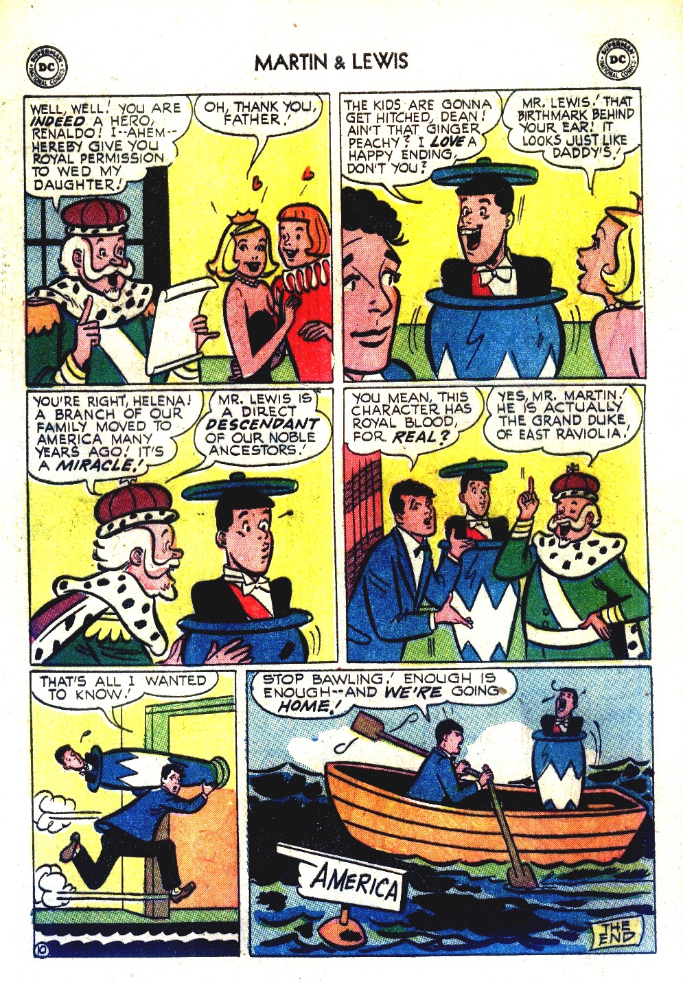 Read online The Adventures of Dean Martin and Jerry Lewis comic -  Issue #14 - 34