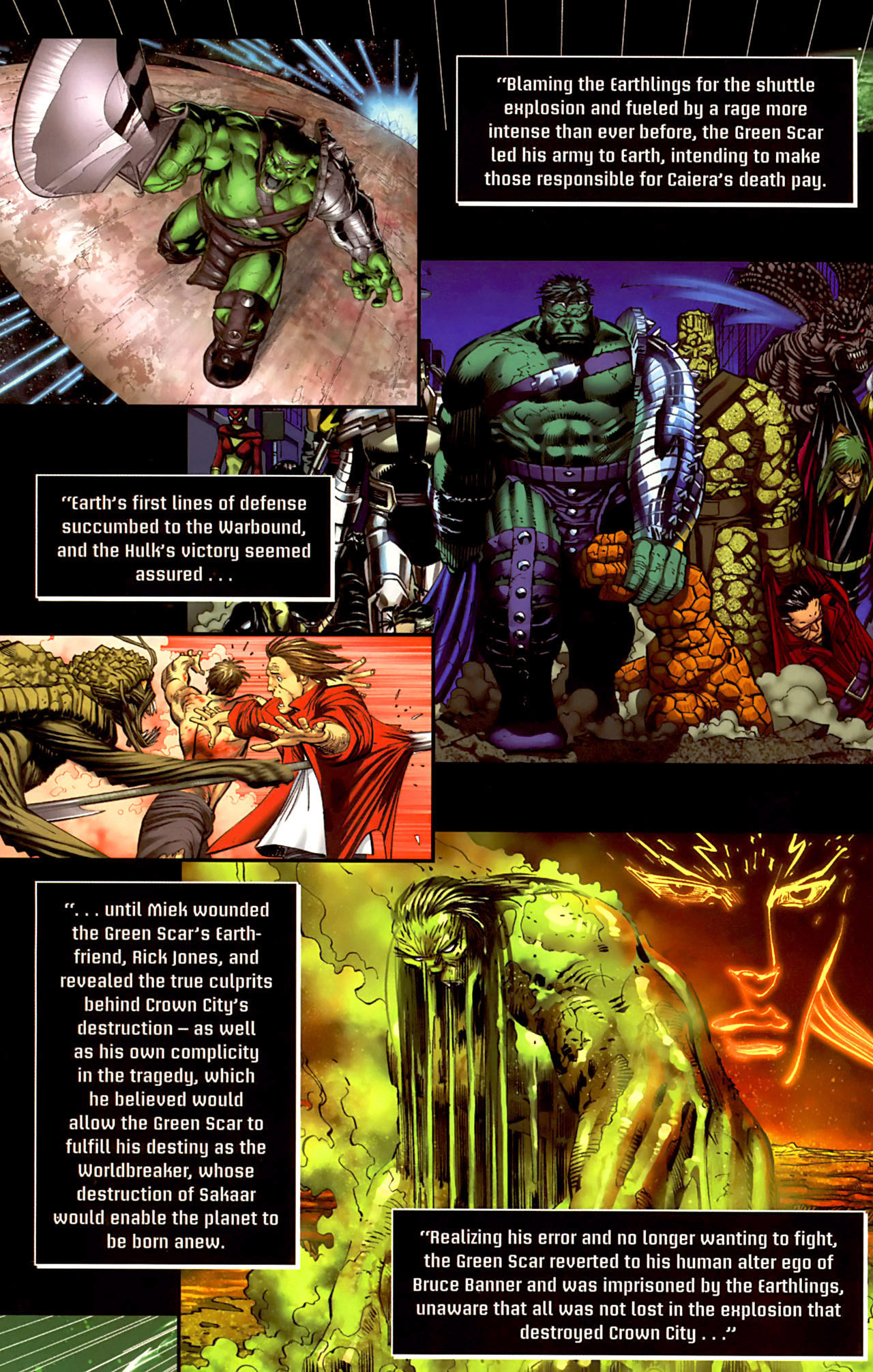 Read online Skaar: Son of Hulk Presents: Savage World of Sakaar comic -  Issue # Full - 44