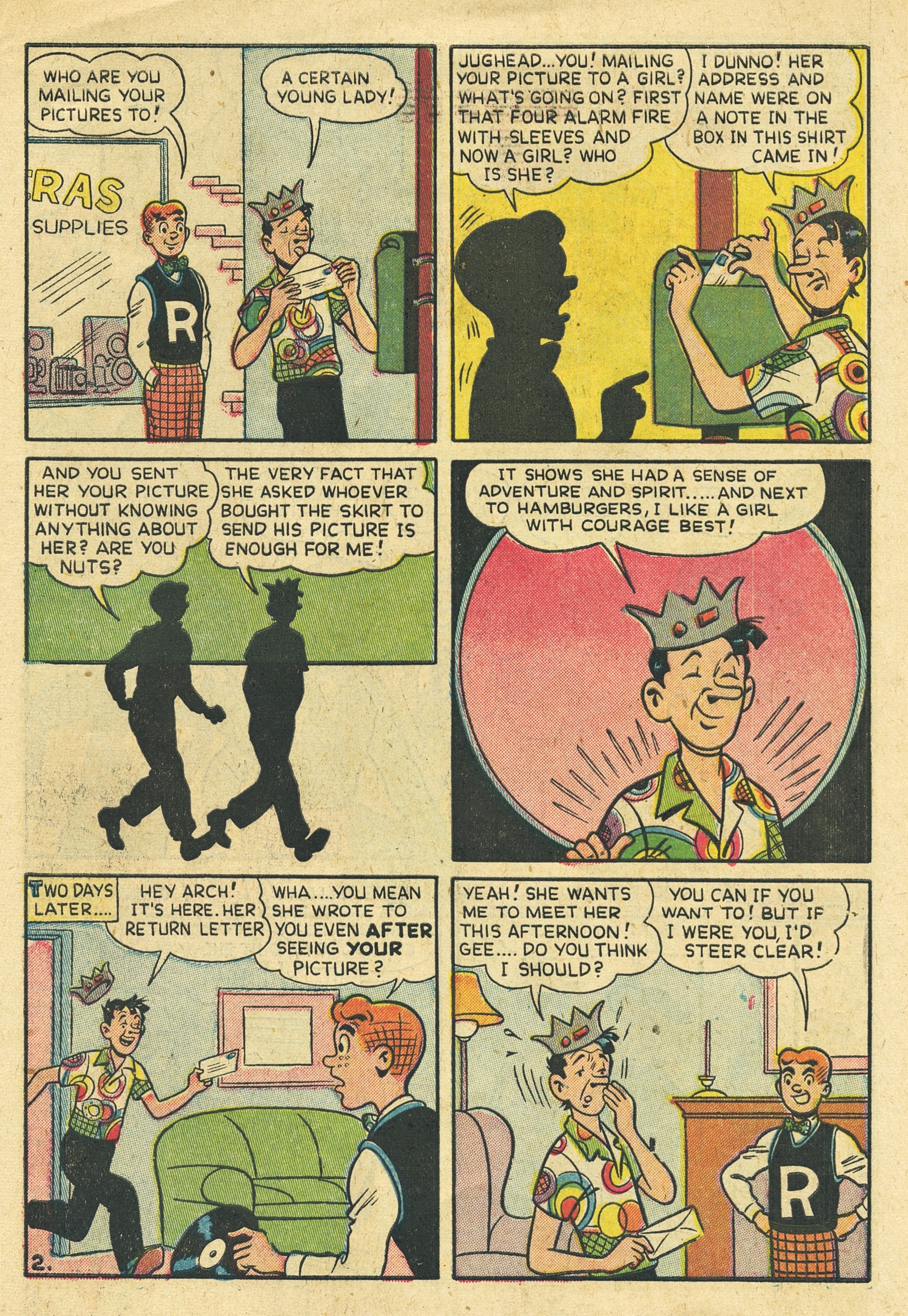 Read online Archie's Pal Jughead comic -  Issue #7 - 31