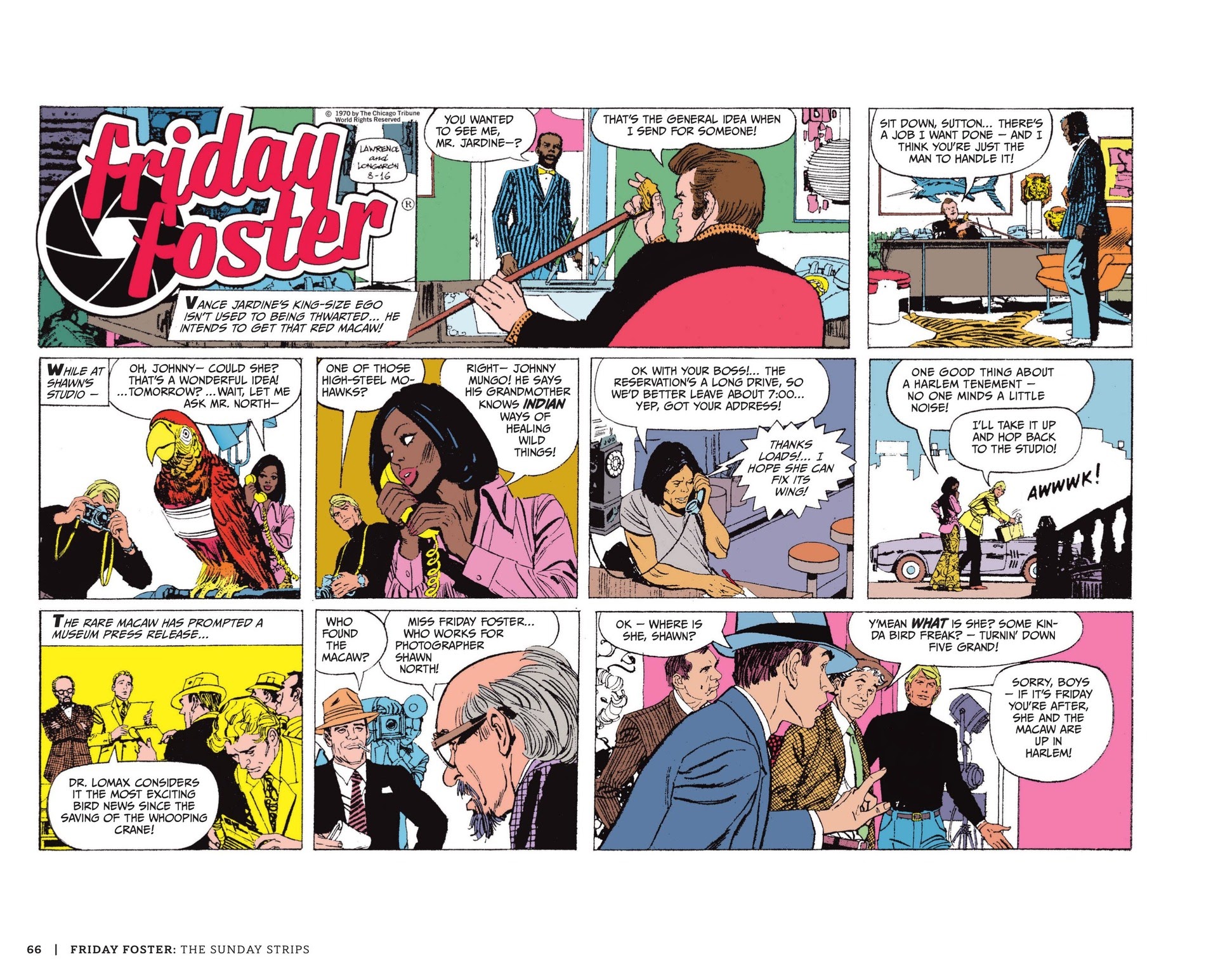 Read online Friday Foster: The Sunday Strips comic -  Issue # TPB (Part 1) - 67