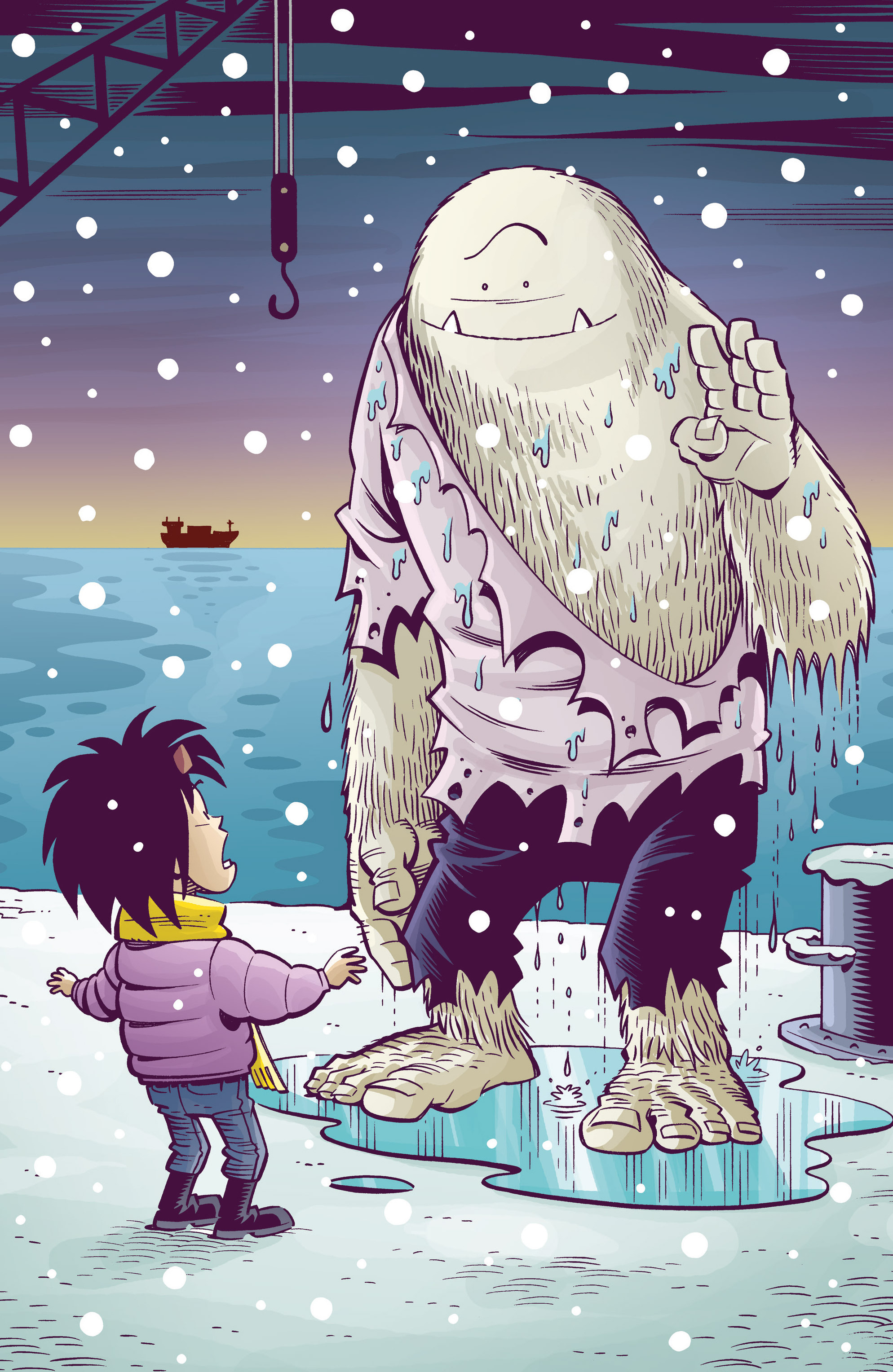 Read online Abigail And The Snowman comic -  Issue #4 - 36