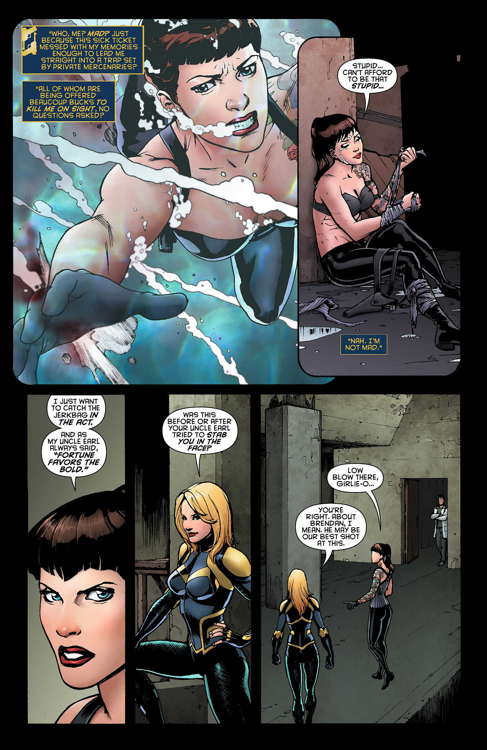 Read online Birds of Prey (2011) comic -  Issue #6 - 15