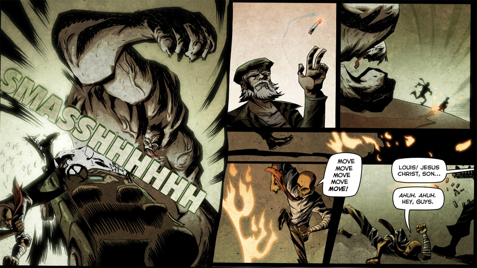 Read online Left 4 Dead: The Sacrifice comic -  Issue #3 - 37