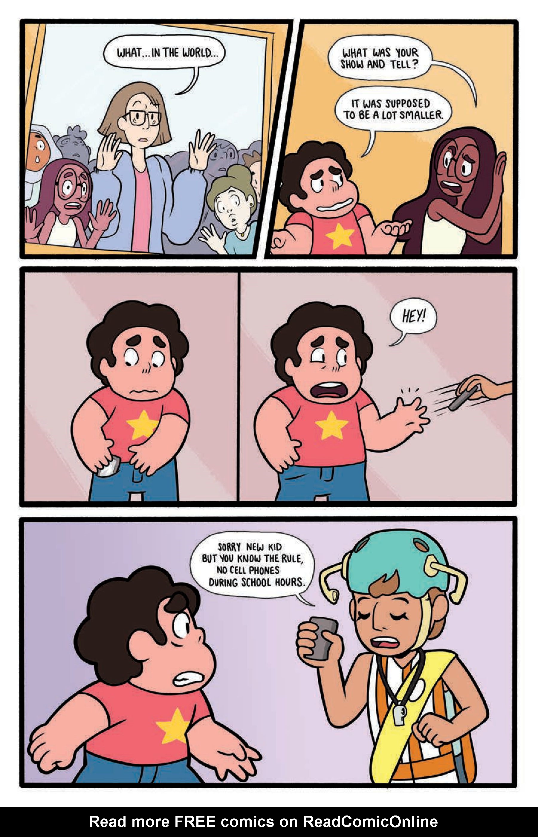 Read online Steven Universe: Too Cool For School comic -  Issue # TPB - 68