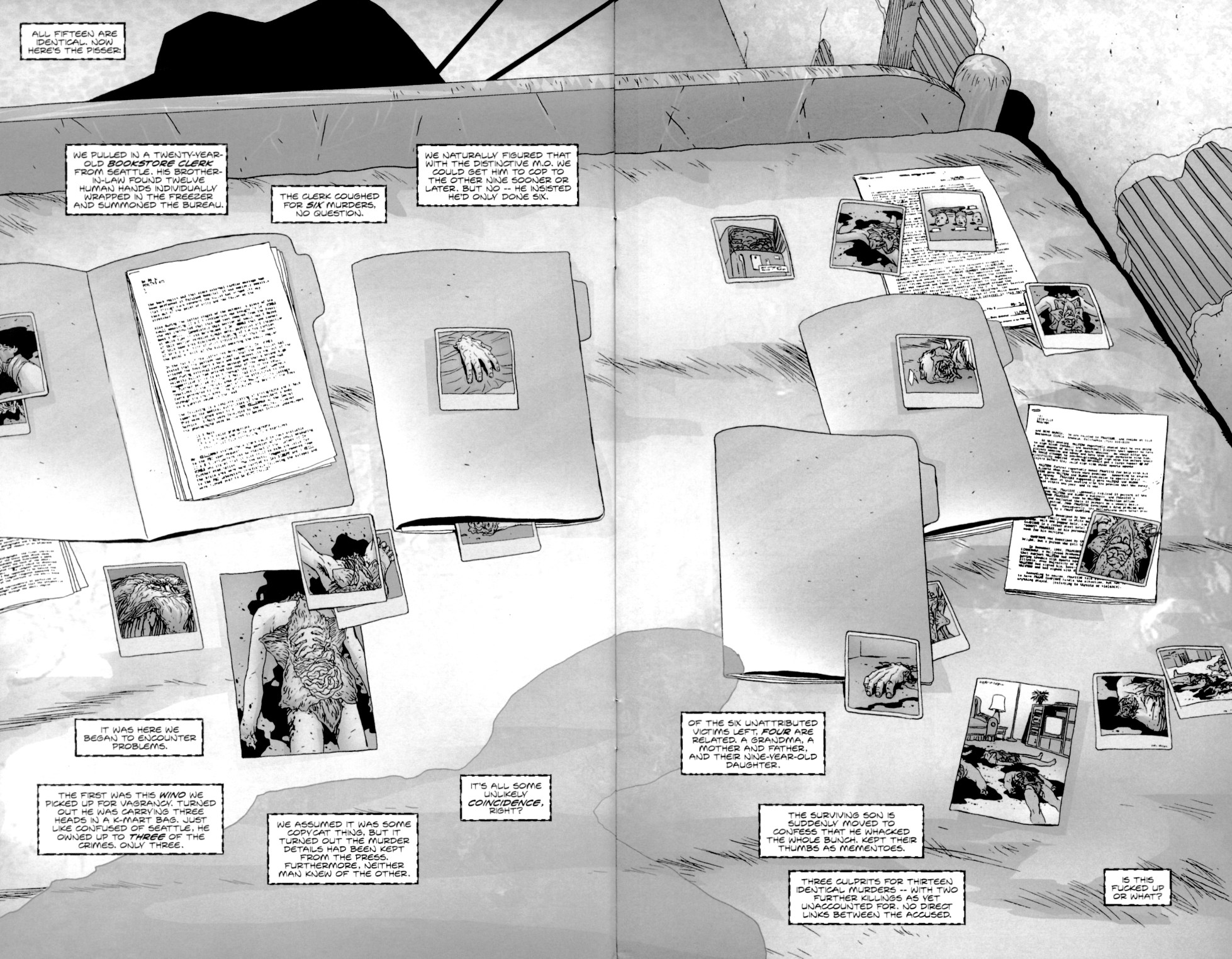 Read online Alan Moore's The Courtyard comic -  Issue #1 - 10