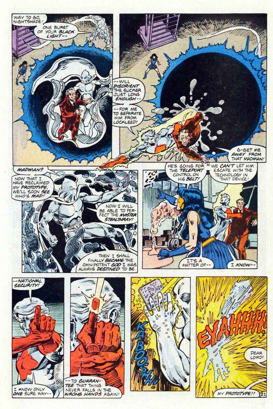 Read online Captain Atom (1987) comic -  Issue #14 - 22
