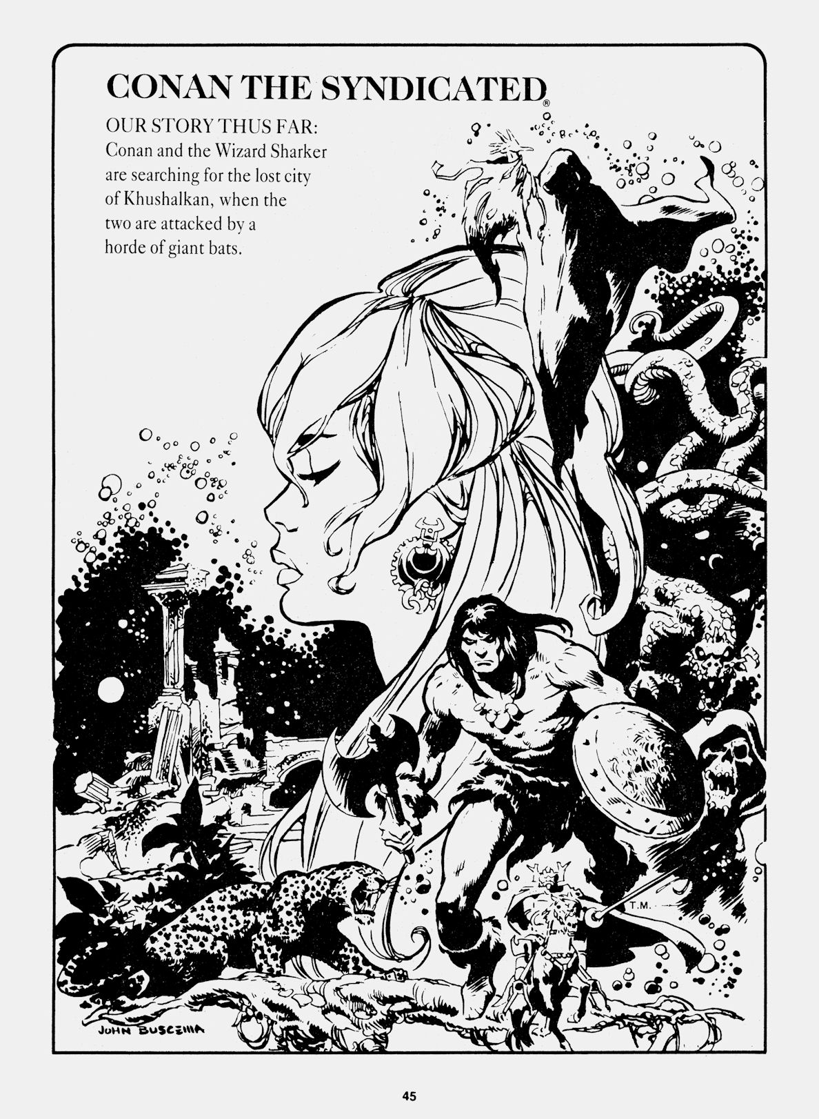 Read online Conan Saga comic -  Issue #46 - 47
