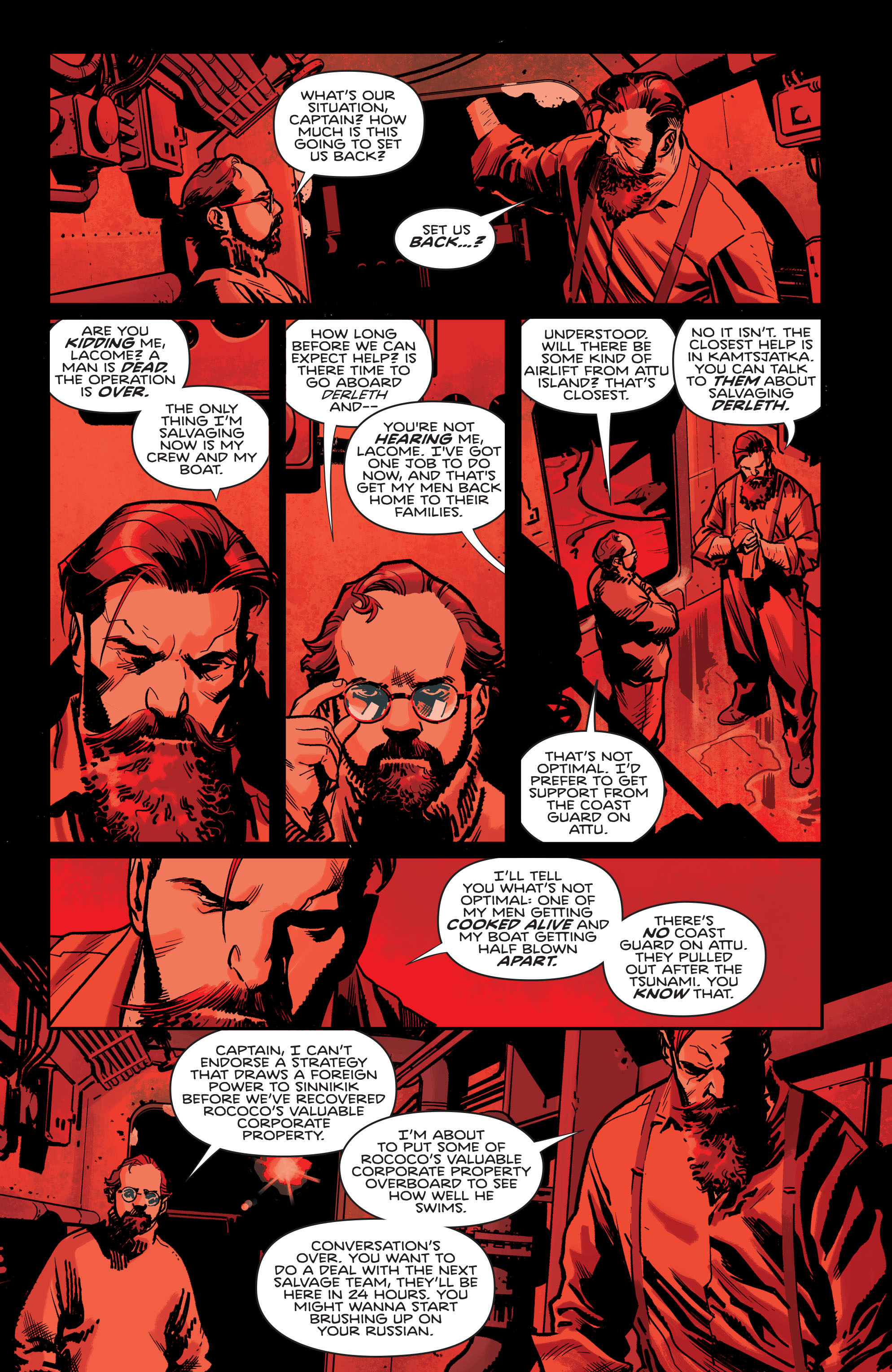 Read online Plunge comic -  Issue #3 - 7