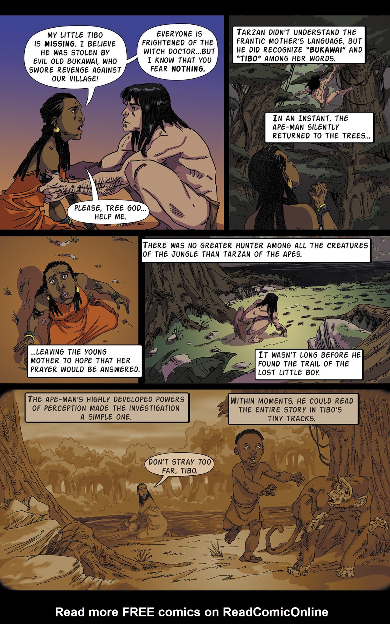 Read online Edgar Rice Burroughs' Jungle Tales of Tarzan comic -  Issue # TPB (Part 1) - 68
