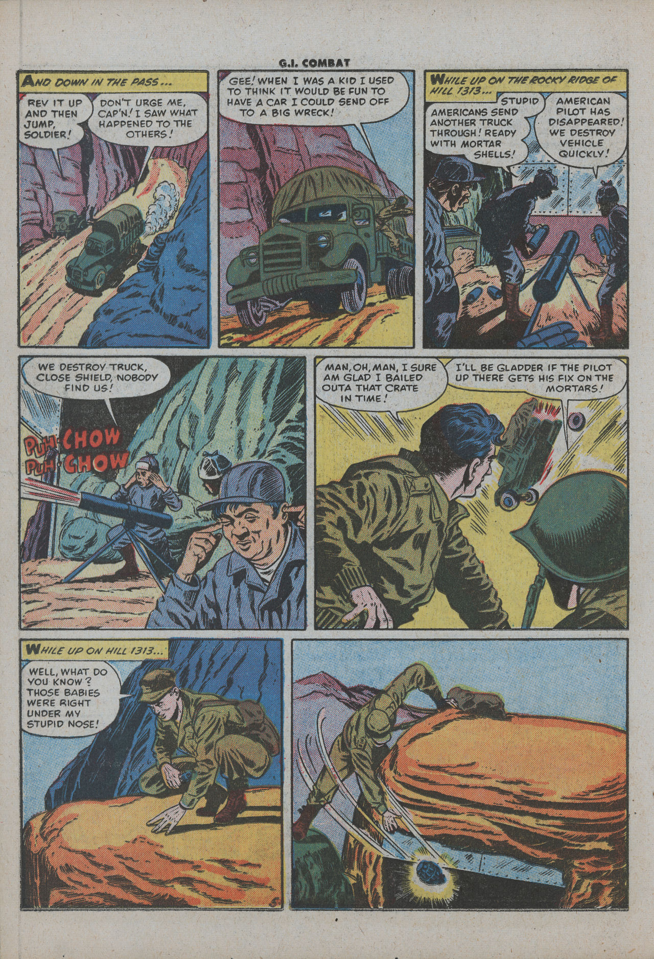 Read online G.I. Combat (1952) comic -  Issue #33 - 17