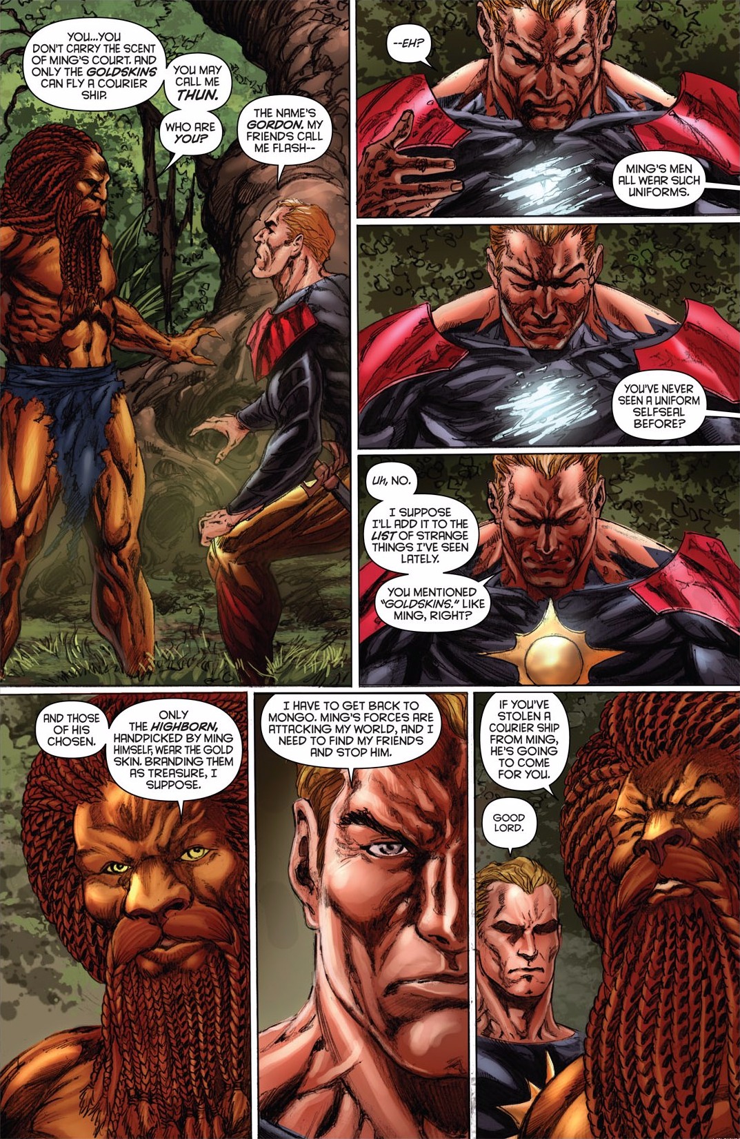 Read online Flash Gordon: Zeitgeist comic -  Issue # TPB - 73