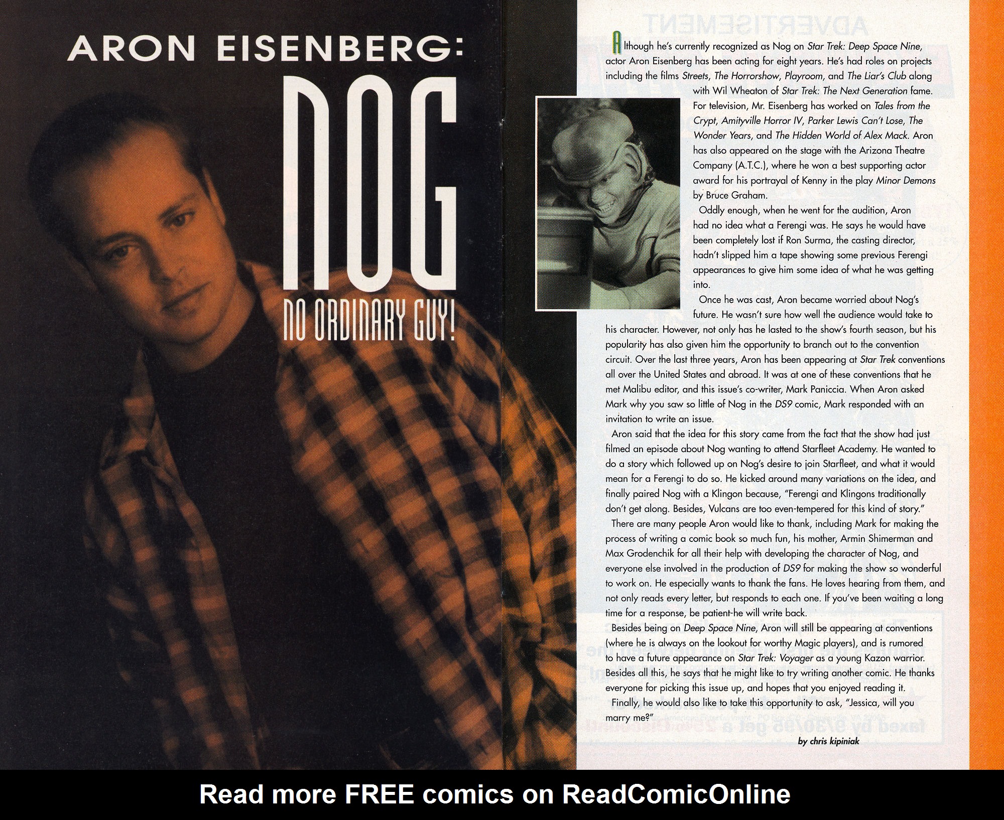 Read online Star Trek: Deep Space Nine: Celebrity Series comic -  Issue #2 - 30