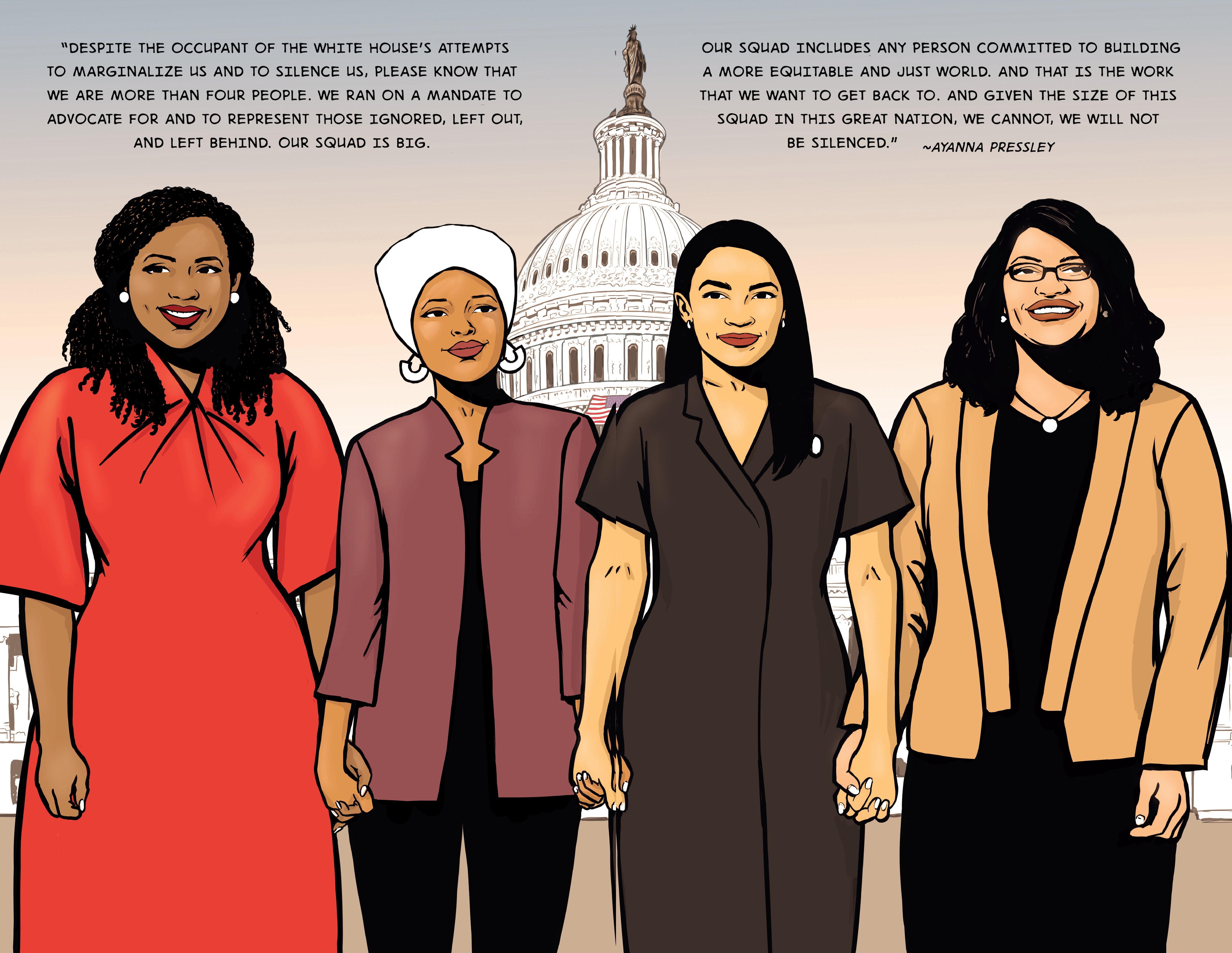 Read online Alexandria Ocasio-Cortez and the Freshman Force: Squad Special comic -  Issue # Full - 18