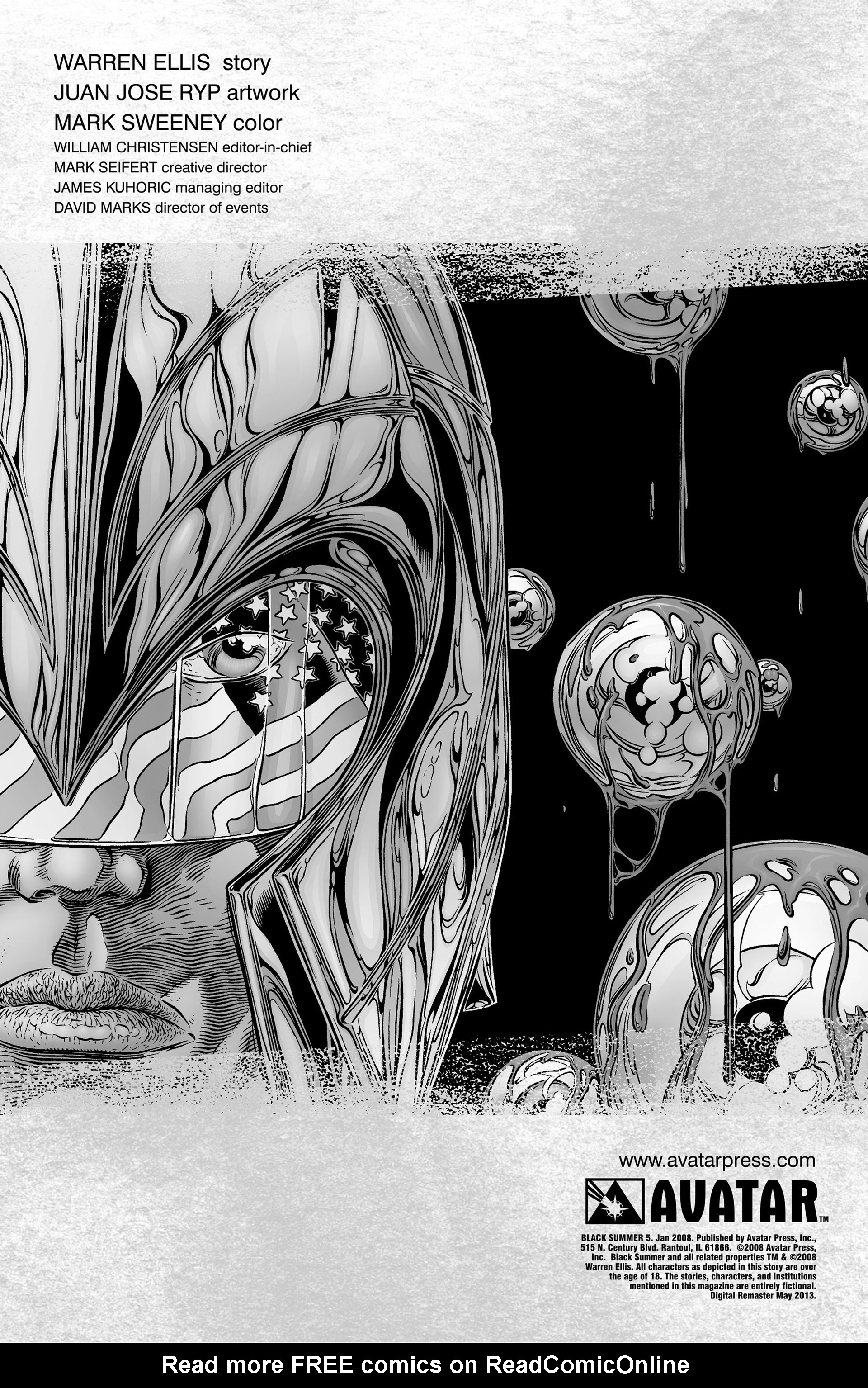 Read online Black Summer comic -  Issue #5 - 2