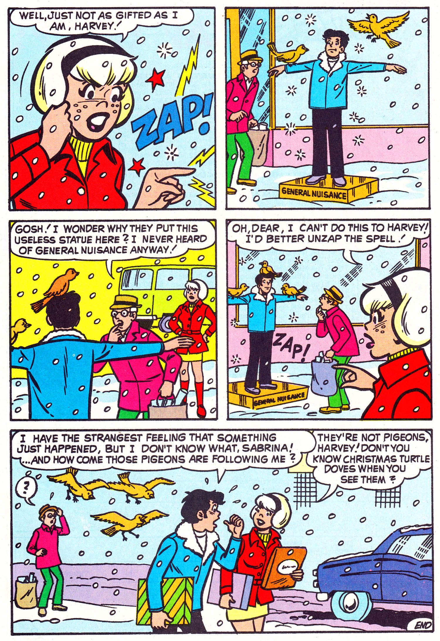 Read online Sabrina's Holiday Spectacular comic -  Issue #2 - 39