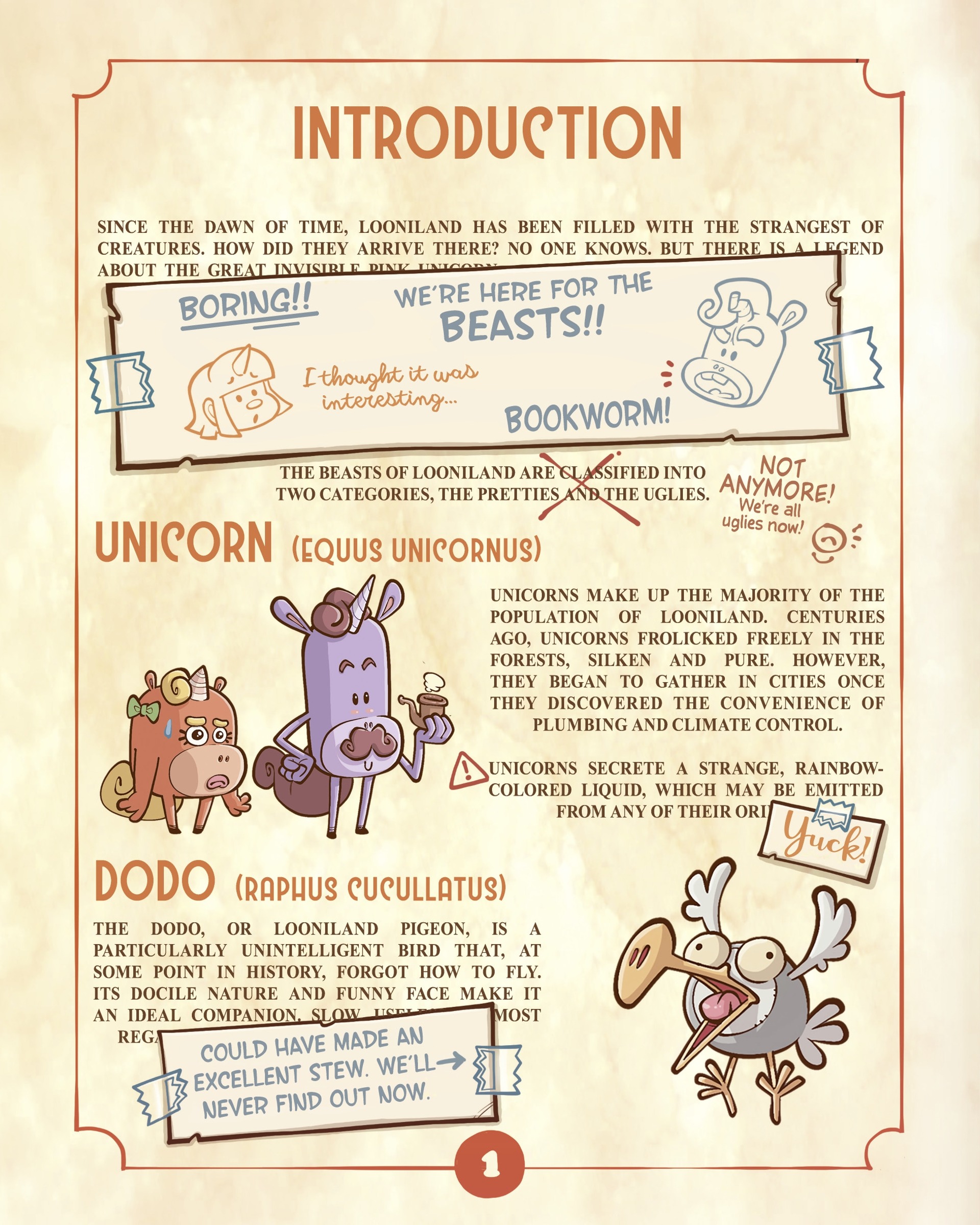 Read online Loonicorns comic -  Issue #1 - 98