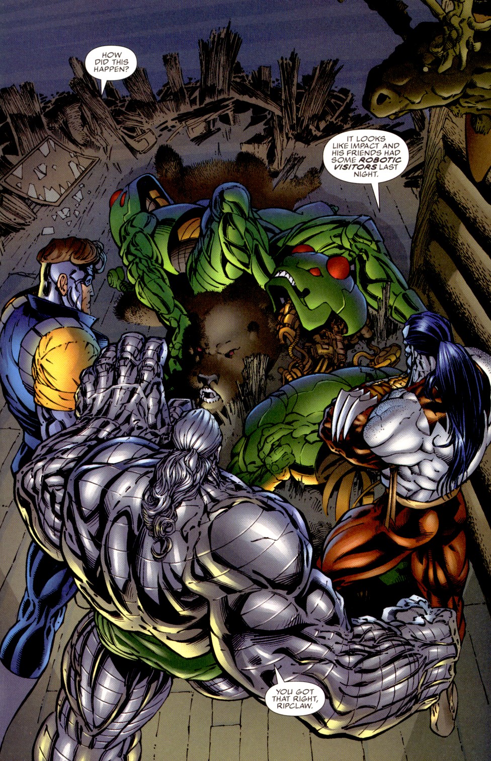 Read online Cyberforce (1993) comic -  Issue #14 - 14