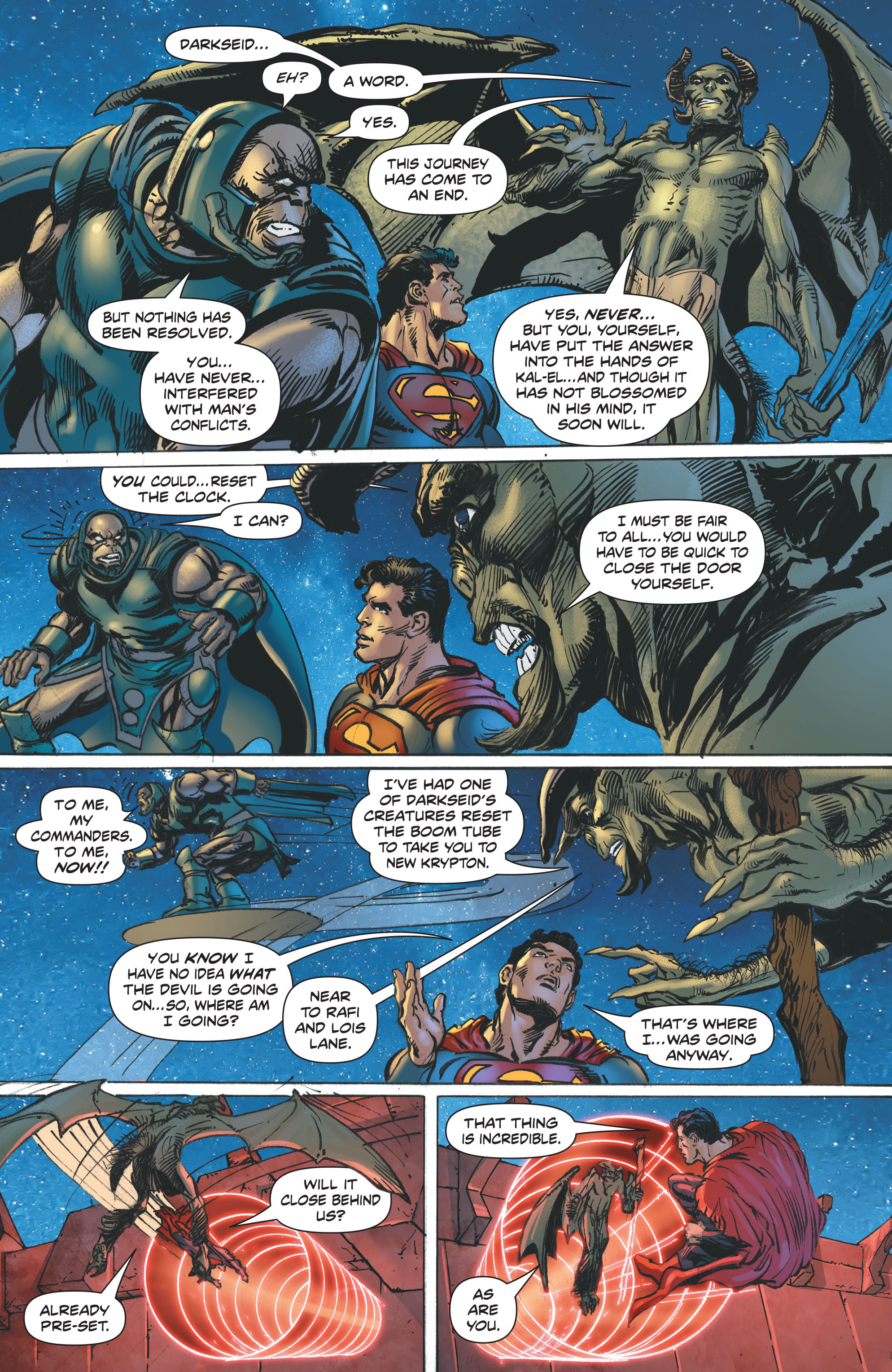 Read online Superman: The Coming of the Supermen comic -  Issue #6 - 12