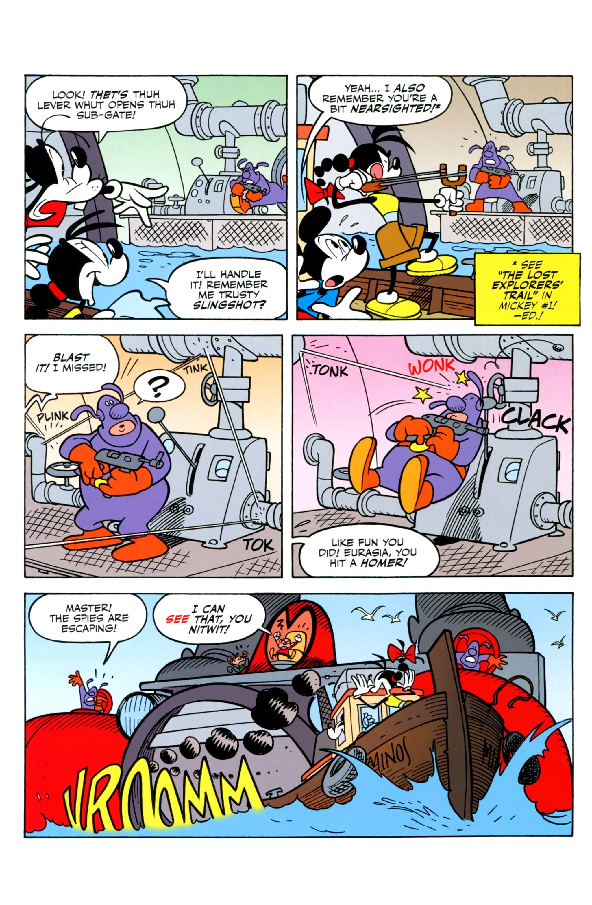Read online Mickey Mouse (2015) comic -  Issue #11 - 13