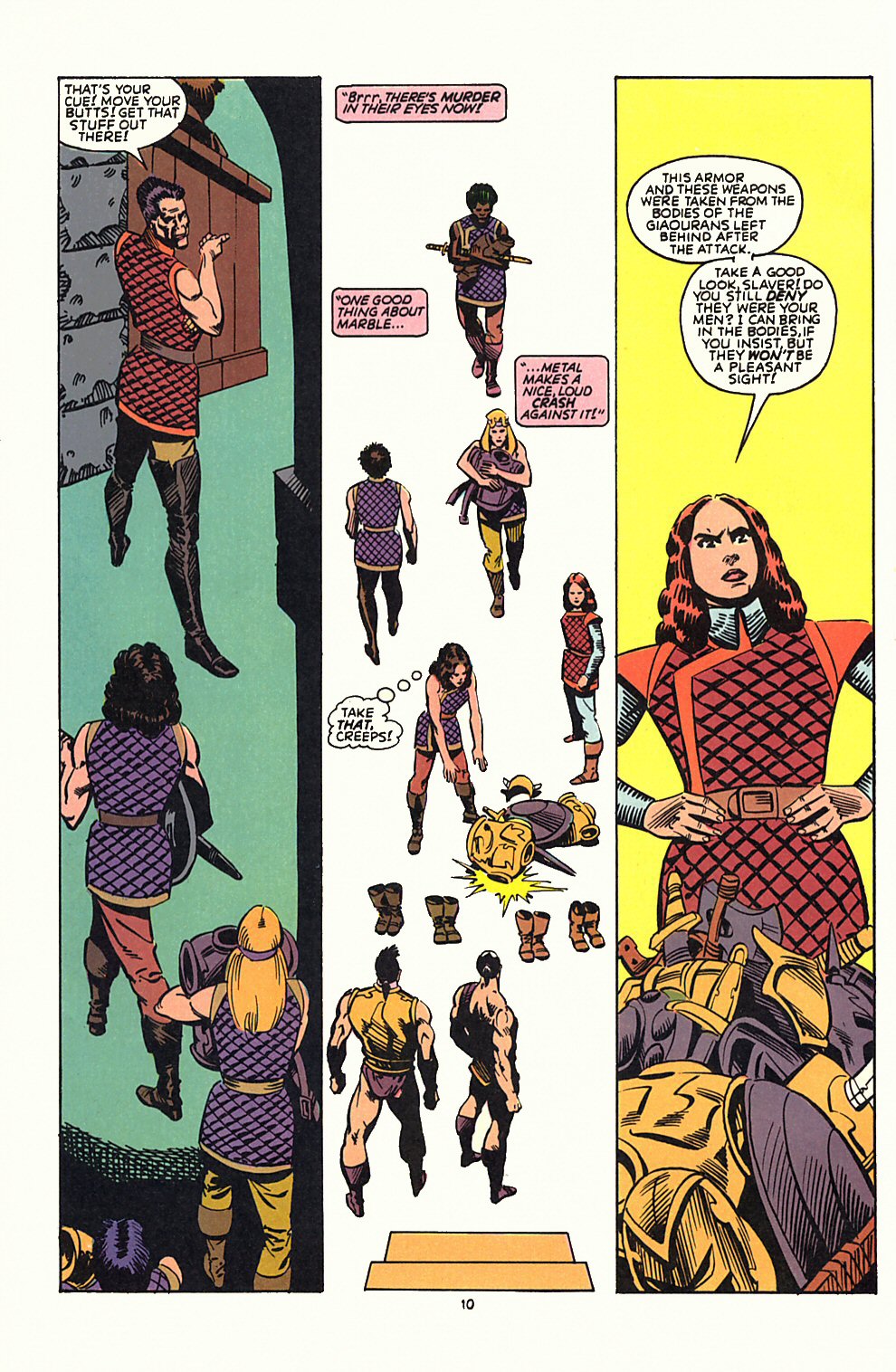 Read online Sisterhood of Steel comic -  Issue #5 - 12