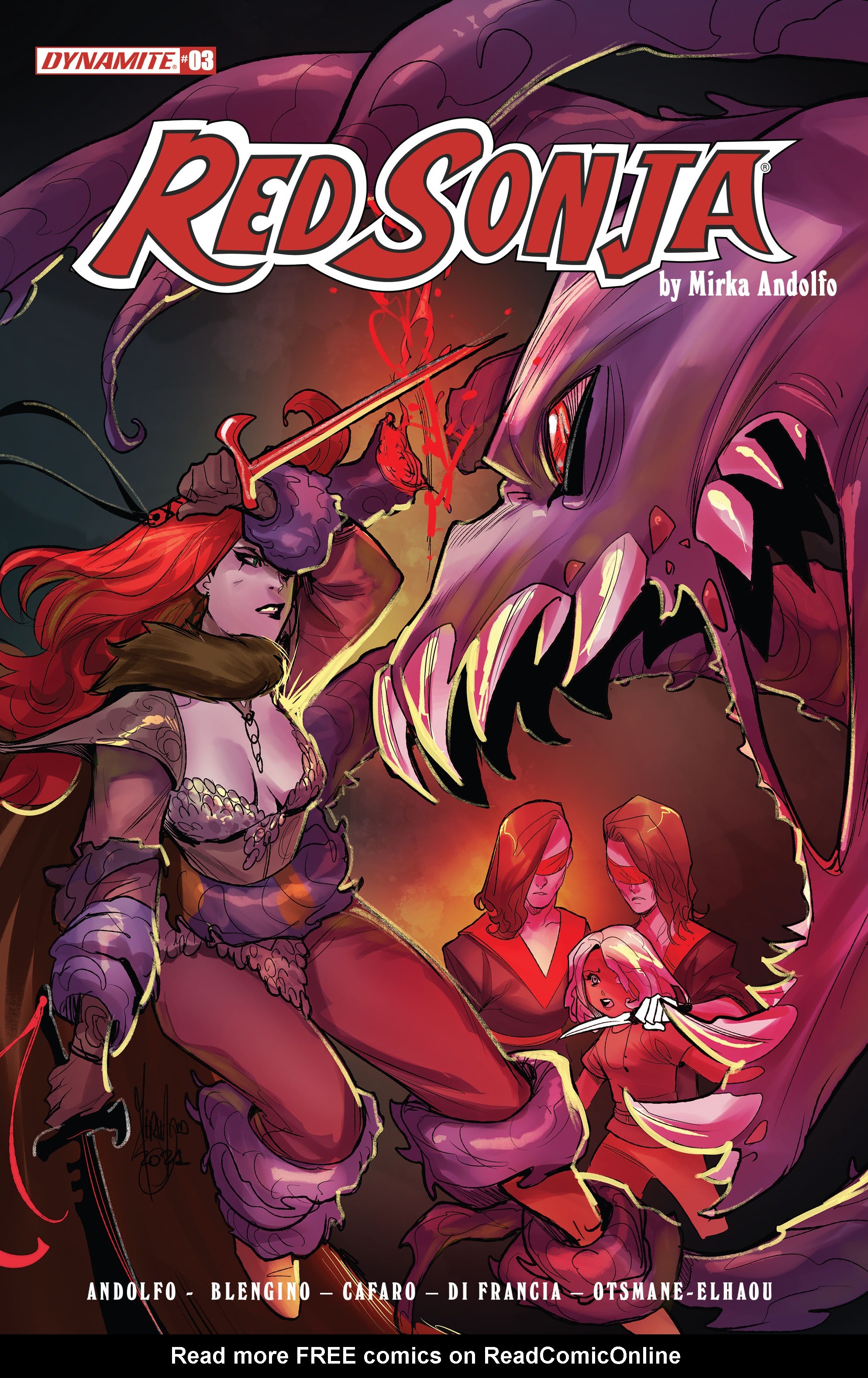 Read online Red Sonja (2021) comic -  Issue #3 - 1
