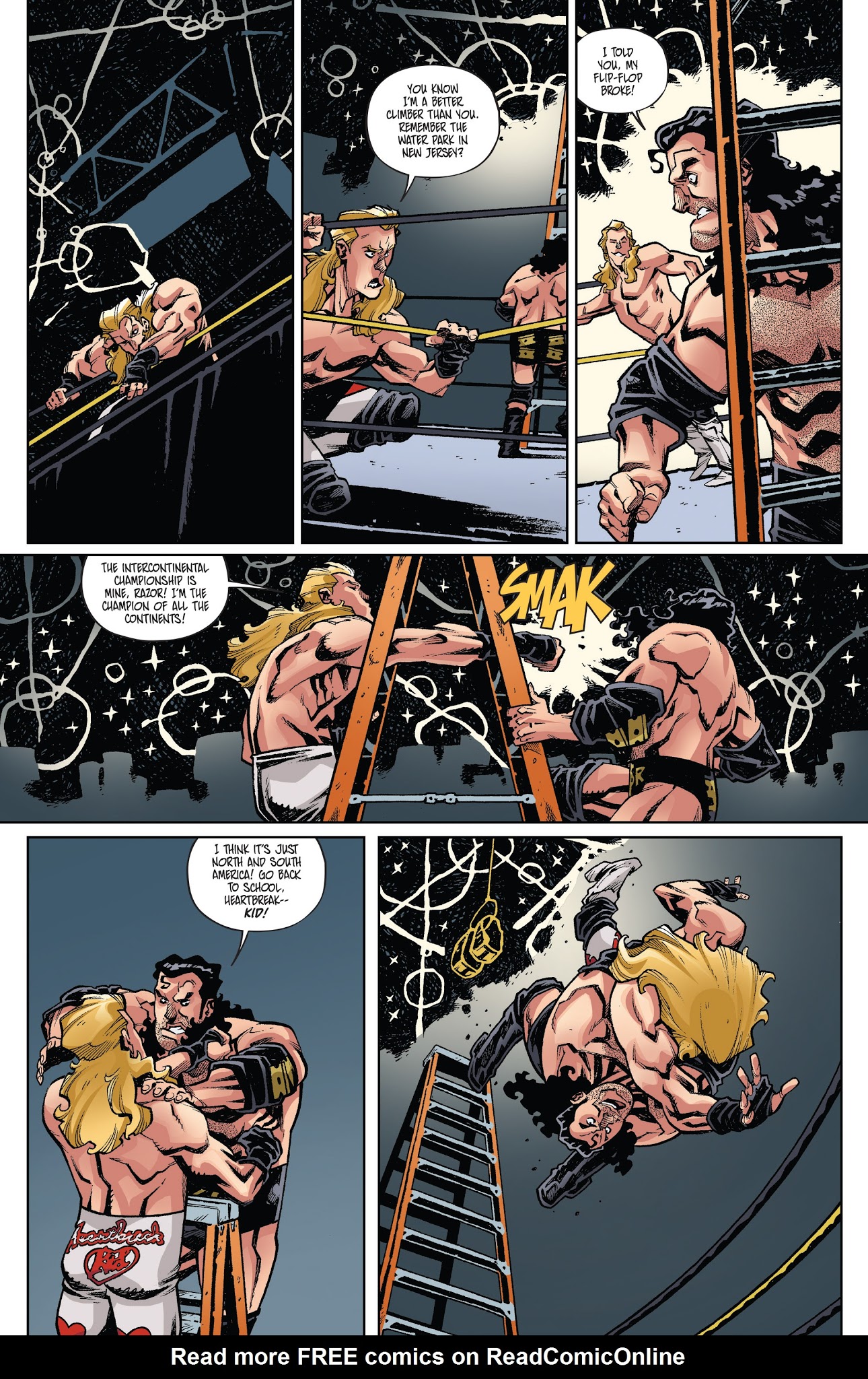 Read online WWE: Wrestlemania 2017 Special comic -  Issue # Full - 10