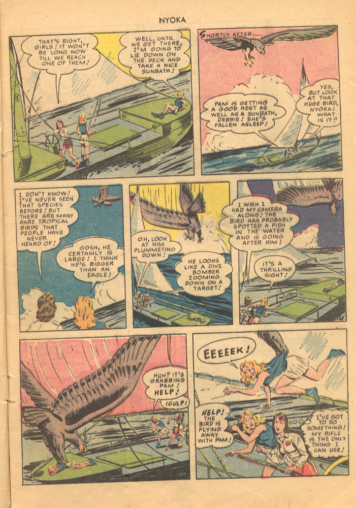 Read online Nyoka the Jungle Girl (1945) comic -  Issue #42 - 5