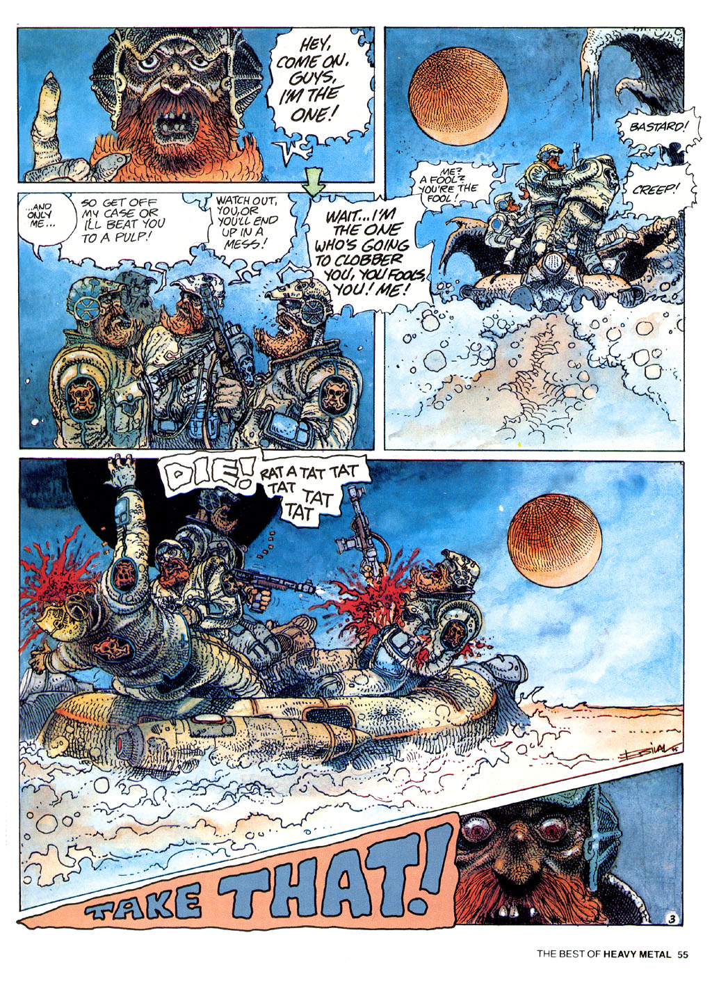 Read online The Best of Heavy Metal comic -  Issue # TPB 1 - 56