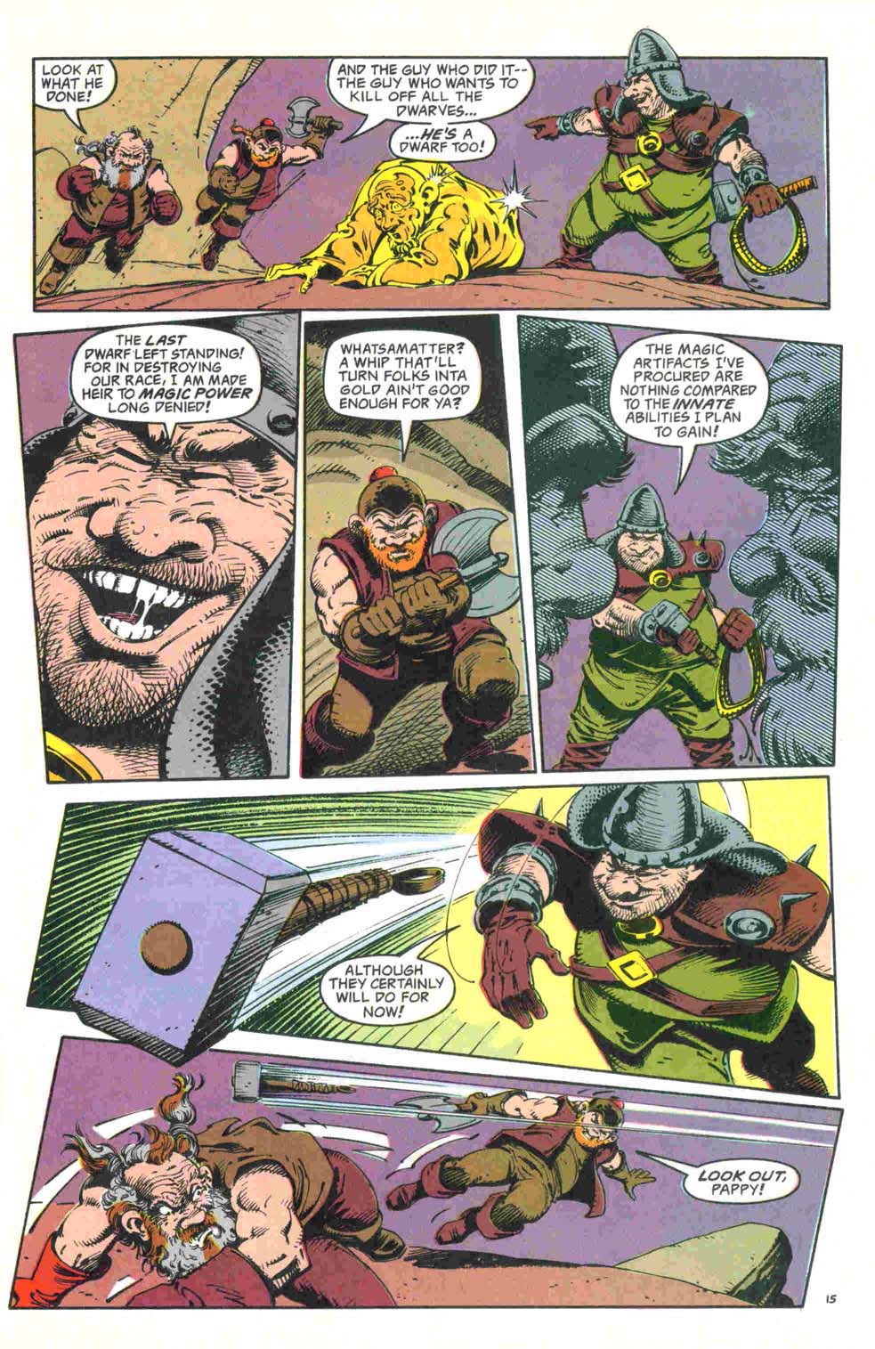 Read online Advanced Dungeons & Dragons comic -  Issue #32 - 16