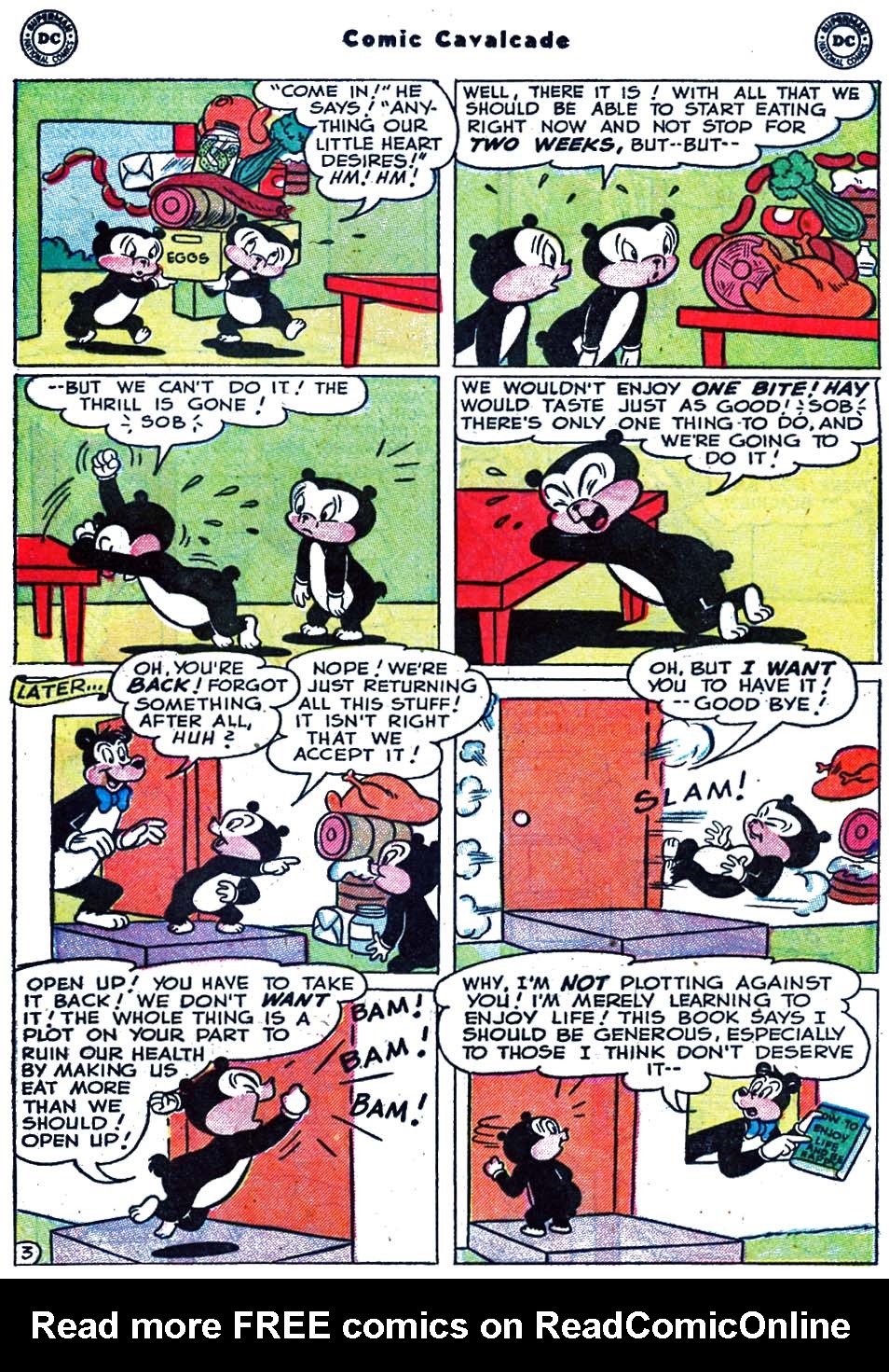 Read online Comic Cavalcade comic -  Issue #51 - 47