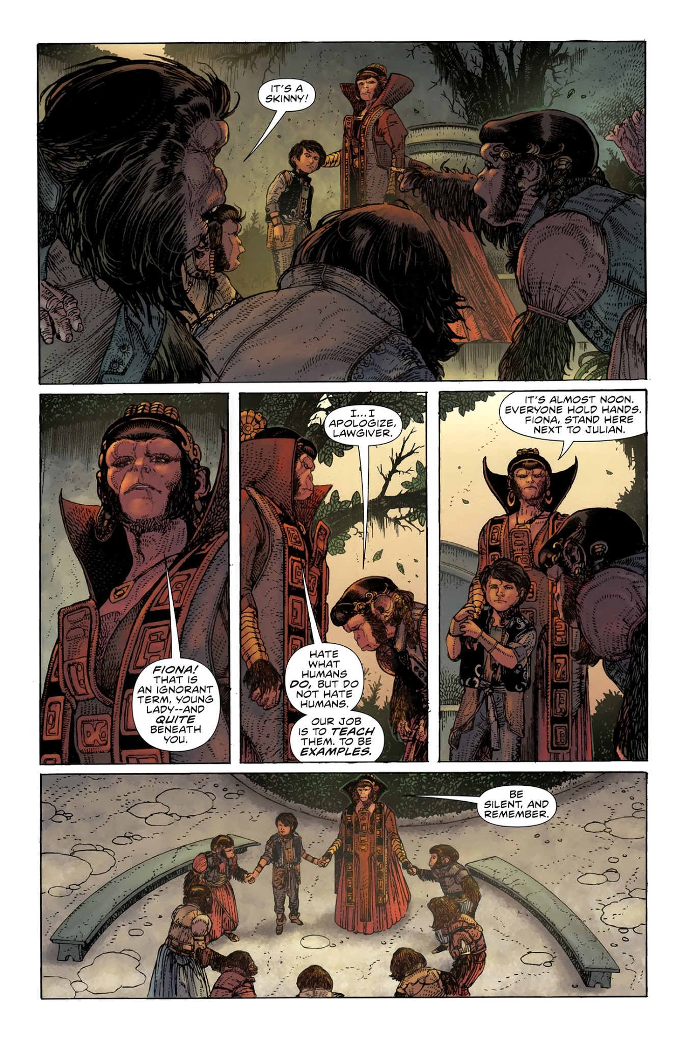 Read online Planet of the Apes (2011) comic -  Issue #12 - 23